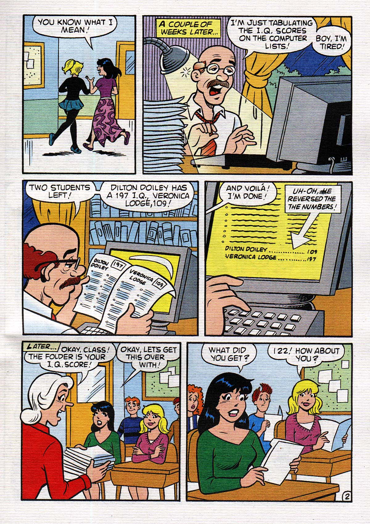 Read online Betty and Veronica Digest Magazine comic -  Issue #151 - 42
