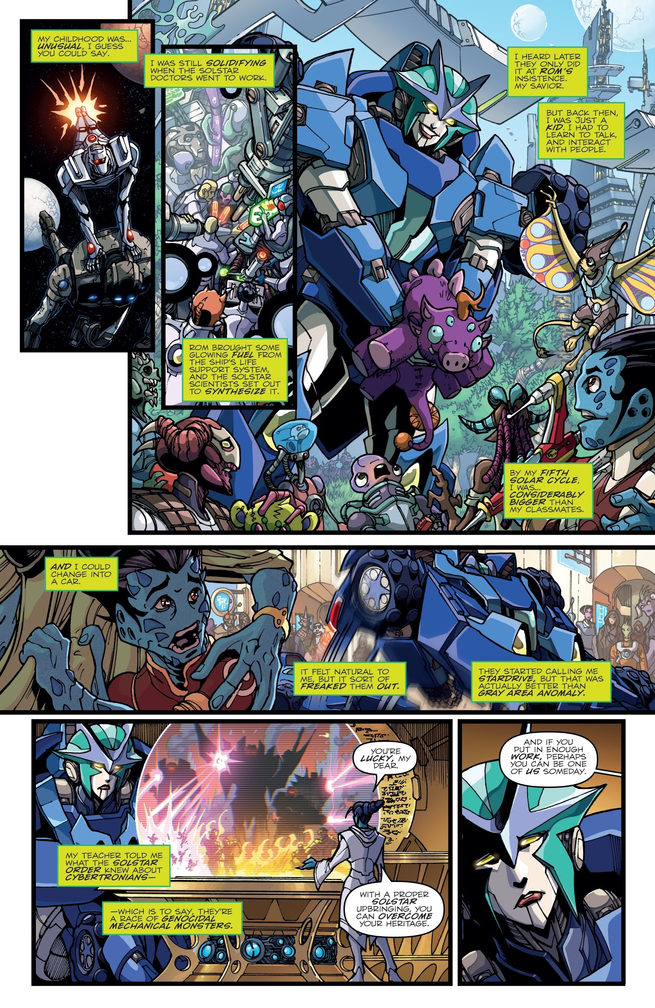 Read online ROM vs. Transformers: Shining Armor comic -  Issue #1 - 9