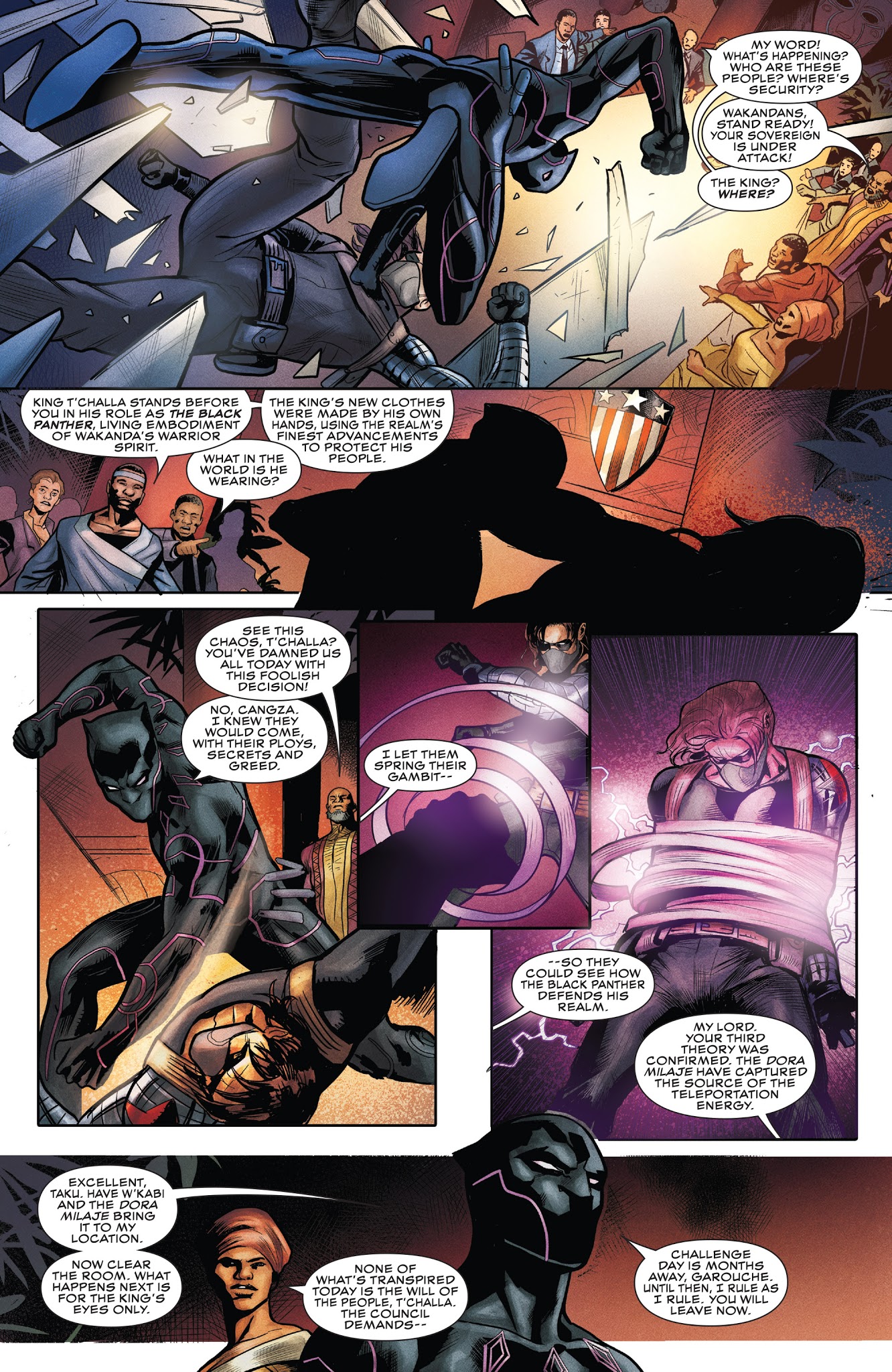 Read online Rise of the Black Panther comic -  Issue #3 - 18