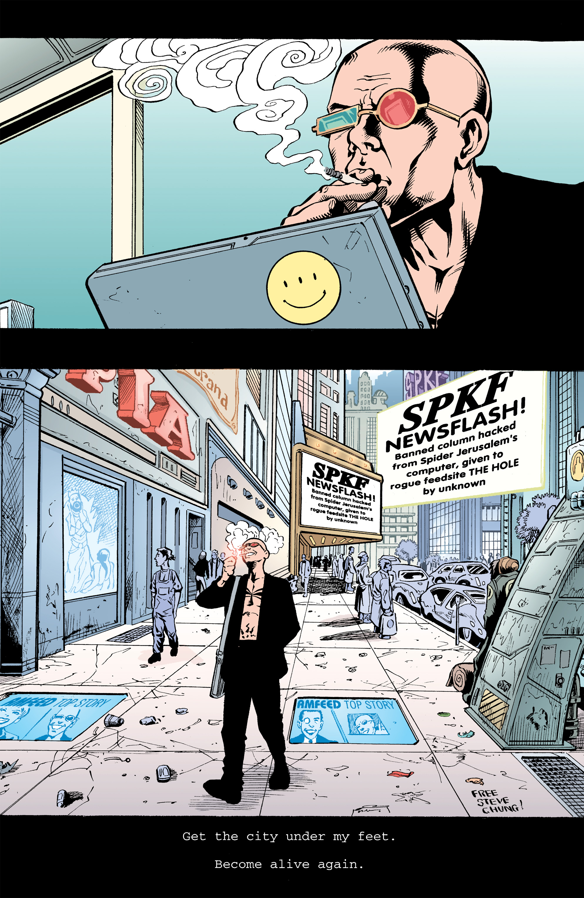 Read online Transmetropolitan comic -  Issue #32 - 18