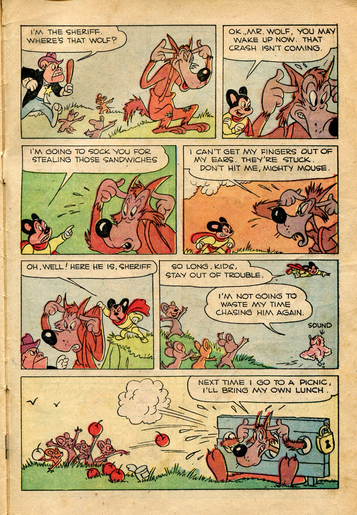 Read online Paul Terry's Mighty Mouse Comics comic -  Issue #19 - 33