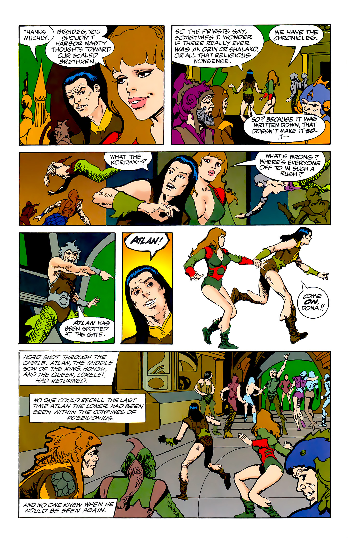 Read online Atlantis Chronicles comic -  Issue #5 - 44