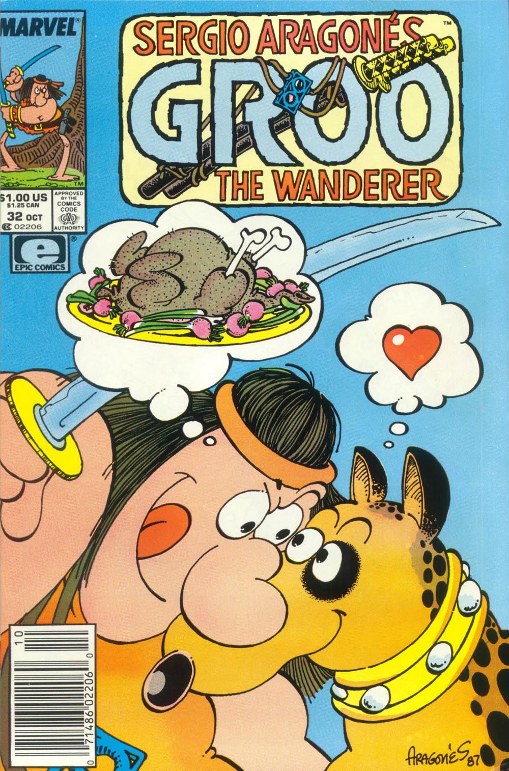 Read online Sergio Aragonés Groo the Wanderer comic -  Issue #32 - 1