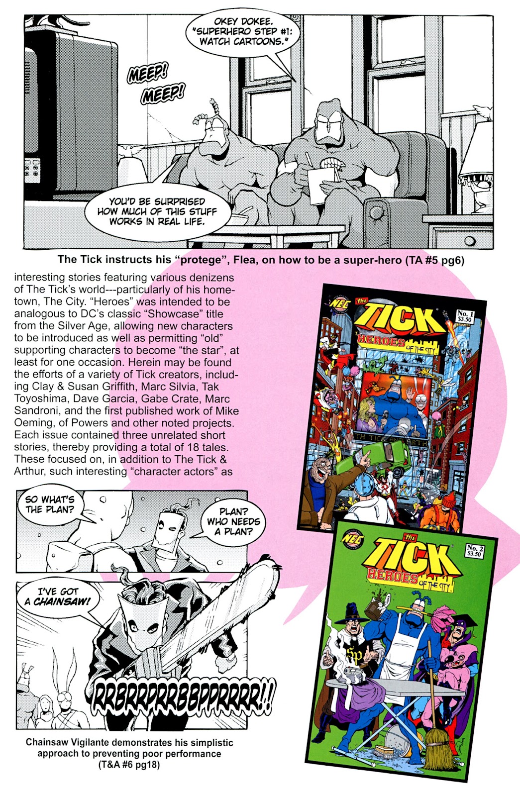 Read online The Tick comic -  Issue #100 - 41