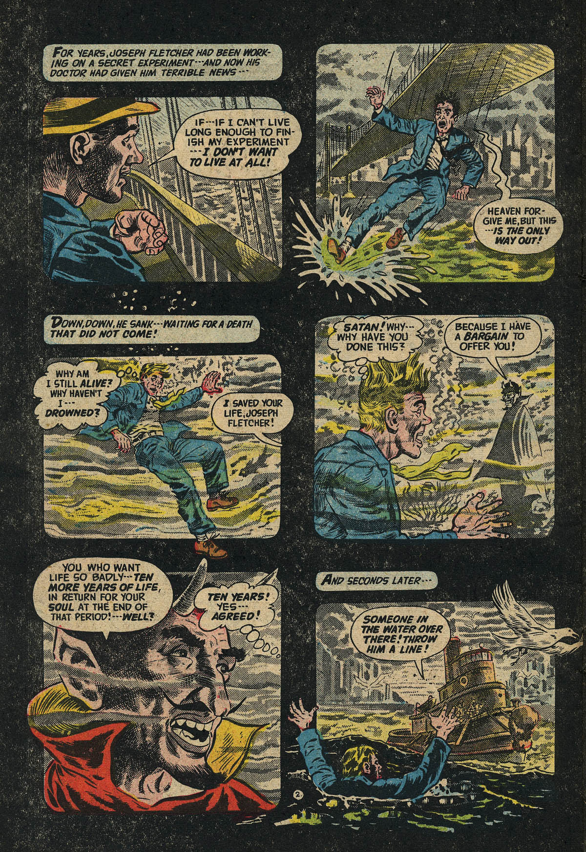 Read online Adventures Into The Unknown comic -  Issue #57 - 28