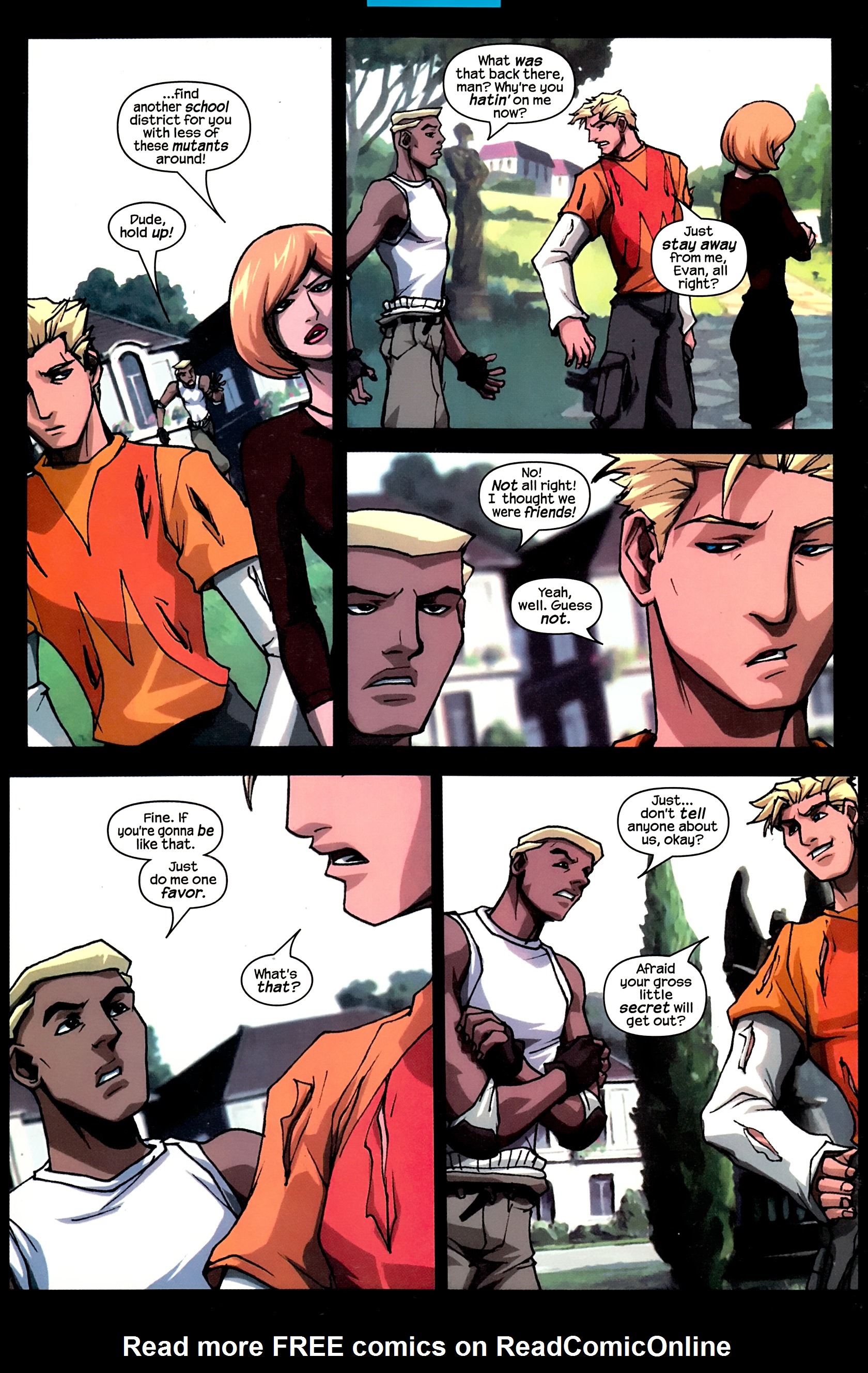 Read online X-Men: Evolution comic -  Issue #6 - 23