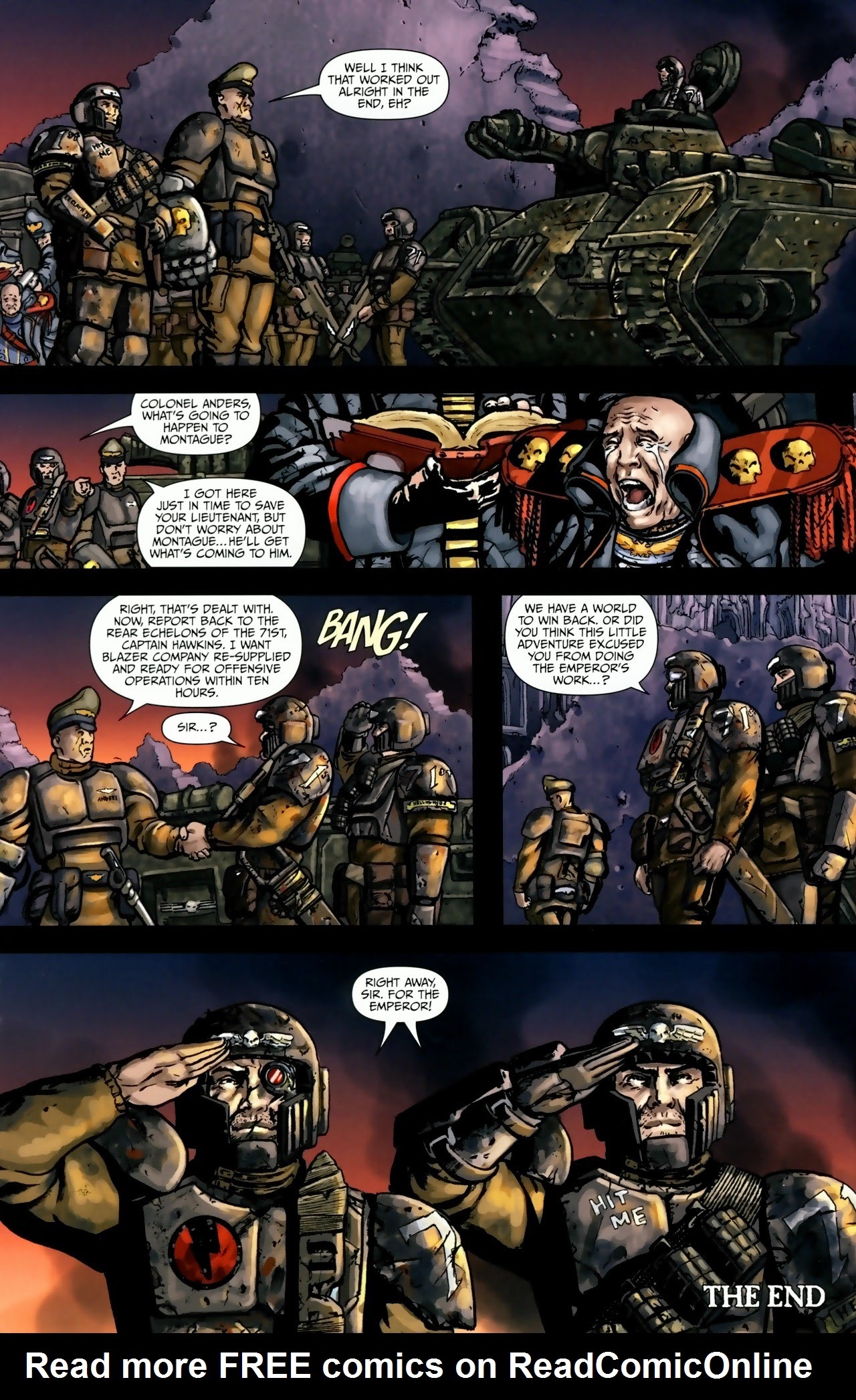 Read online Warhammer 40,000: Fire & Honour comic -  Issue #4 - 25