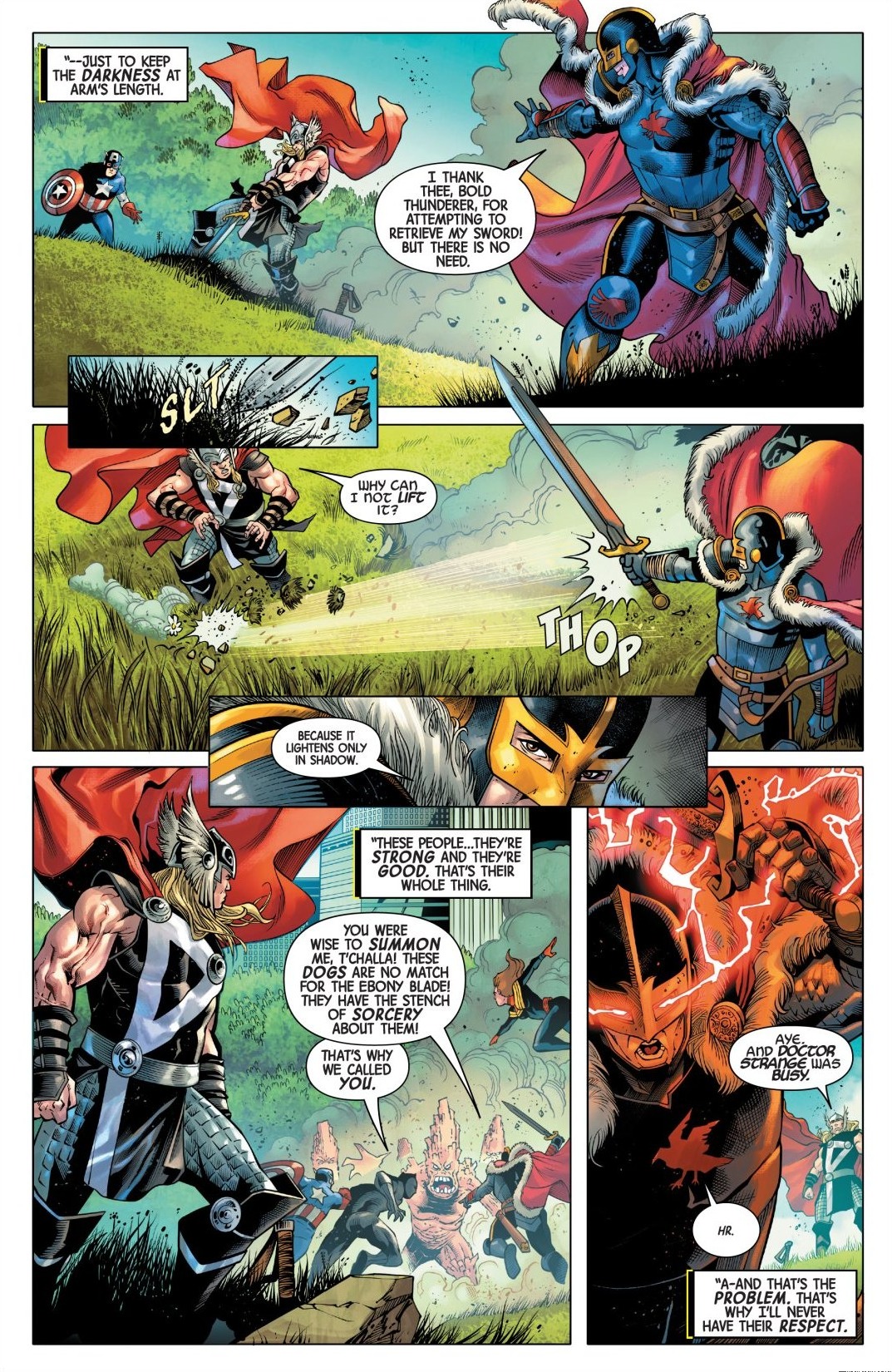 Read online Black Knight: Curse Of The Ebony Blade comic -  Issue #1 - 6