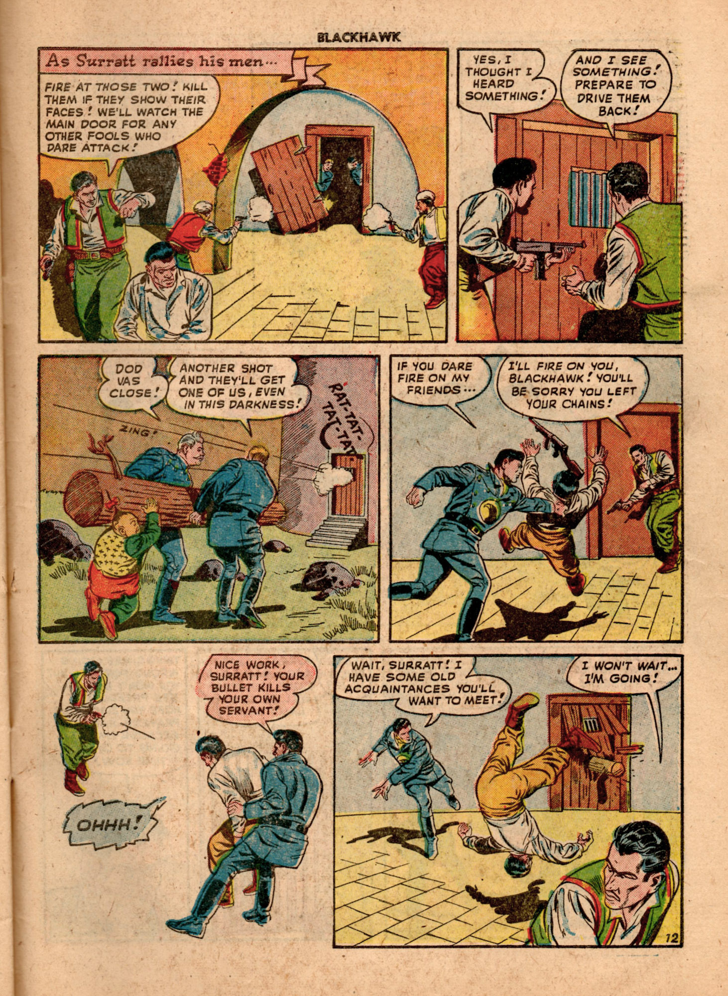 Read online Blackhawk (1957) comic -  Issue #21 - 47