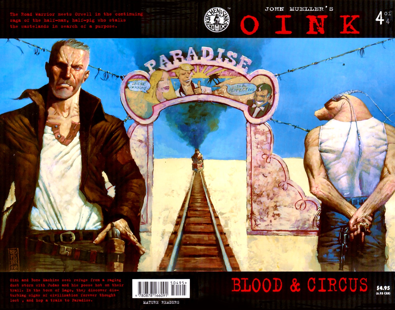 Read online Oink: Blood & Circus comic -  Issue #4 - 1