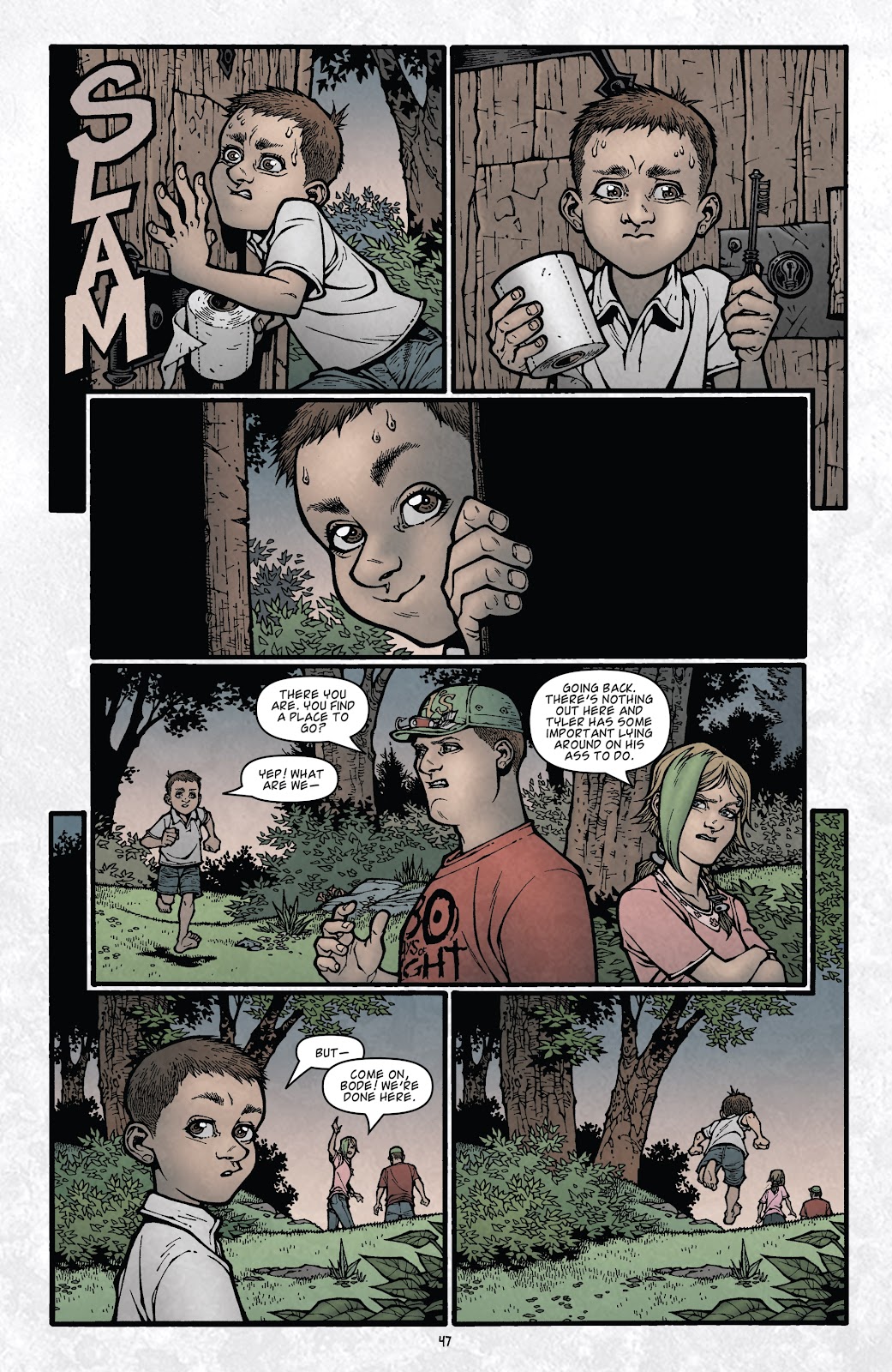 Read online Locke & Key Heaven and Earth comic Issue TPB
