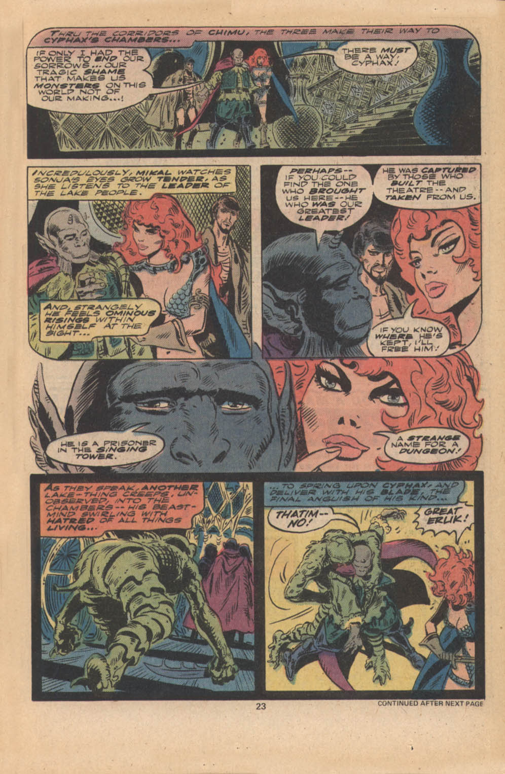 Red Sonja (1977) Issue #4 #4 - English 14