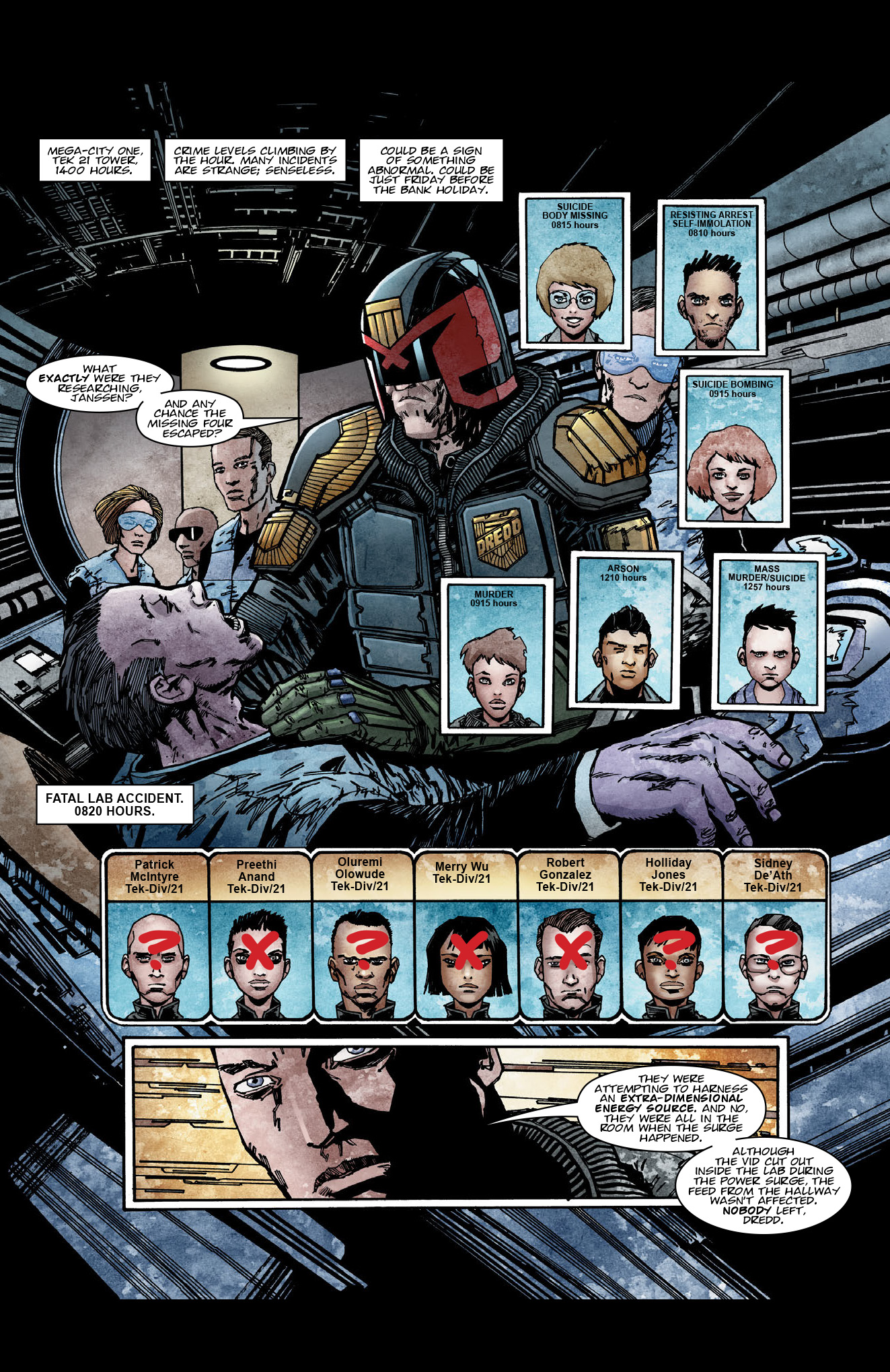 Read online Dredd: Final Judgement comic -  Issue #1 - 15