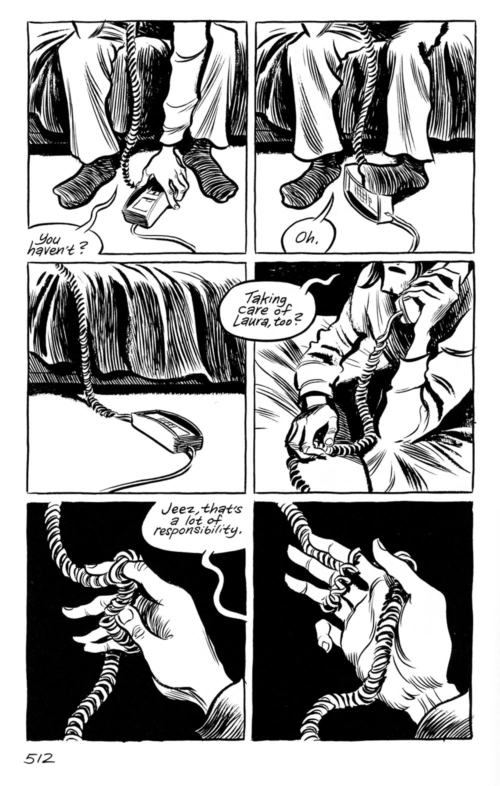 Read online Blankets comic -  Issue #3 - 137