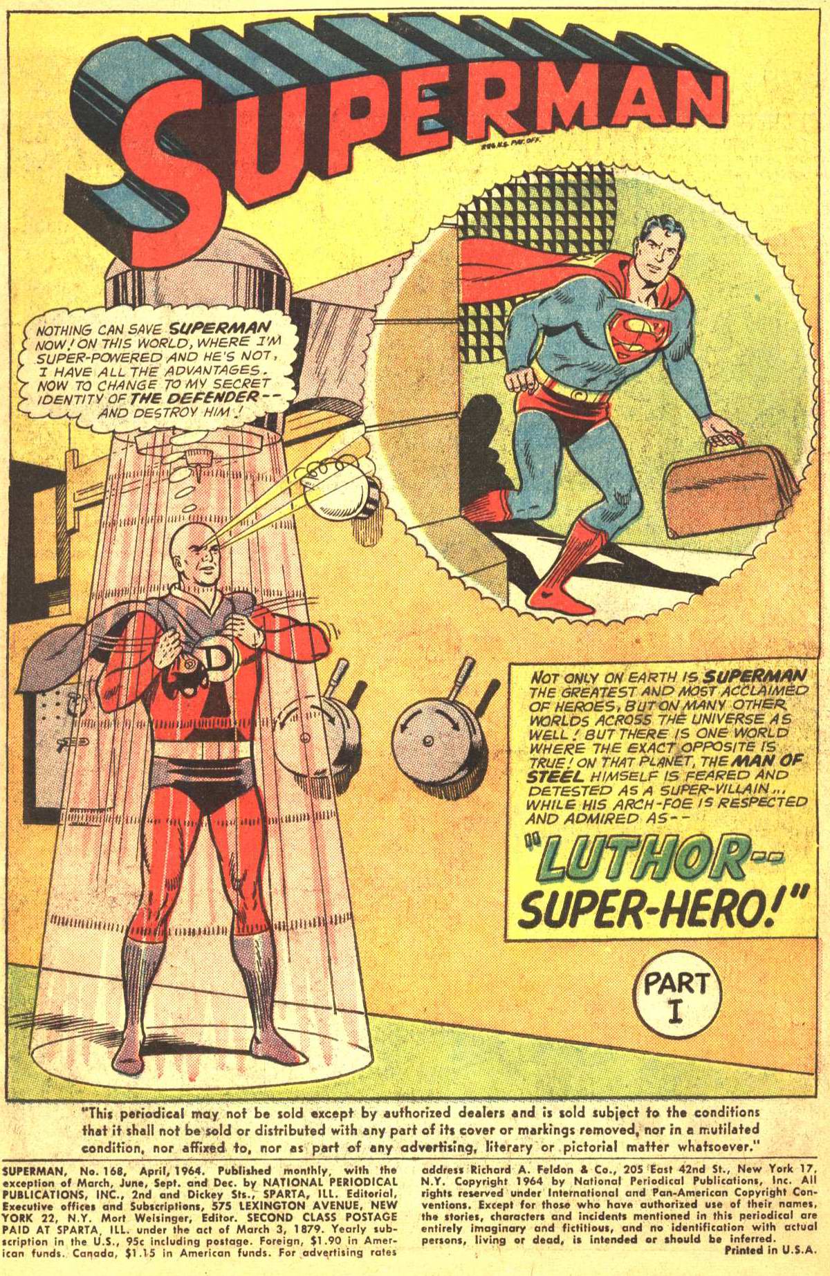 Read online Superman (1939) comic -  Issue #168 - 3