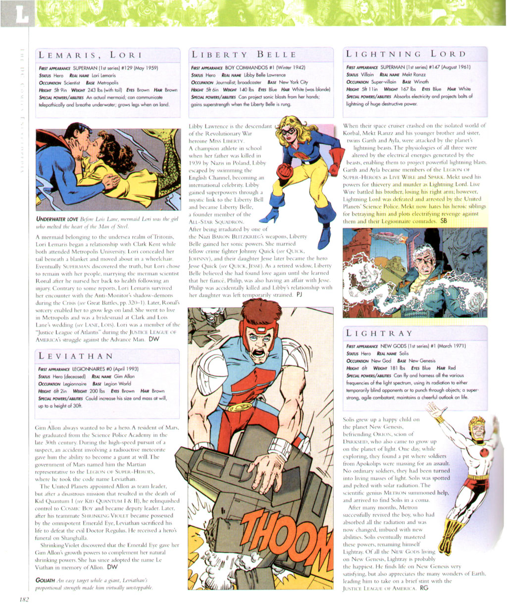 Read online The DC Comics Encyclopedia comic -  Issue # TPB 1 - 183