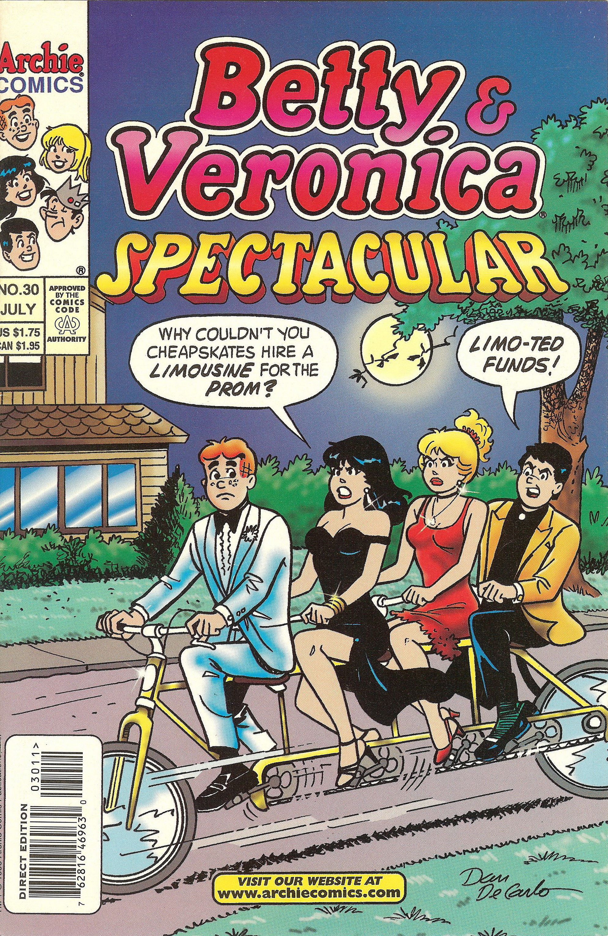 Read online Betty & Veronica Spectacular comic -  Issue #30 - 1