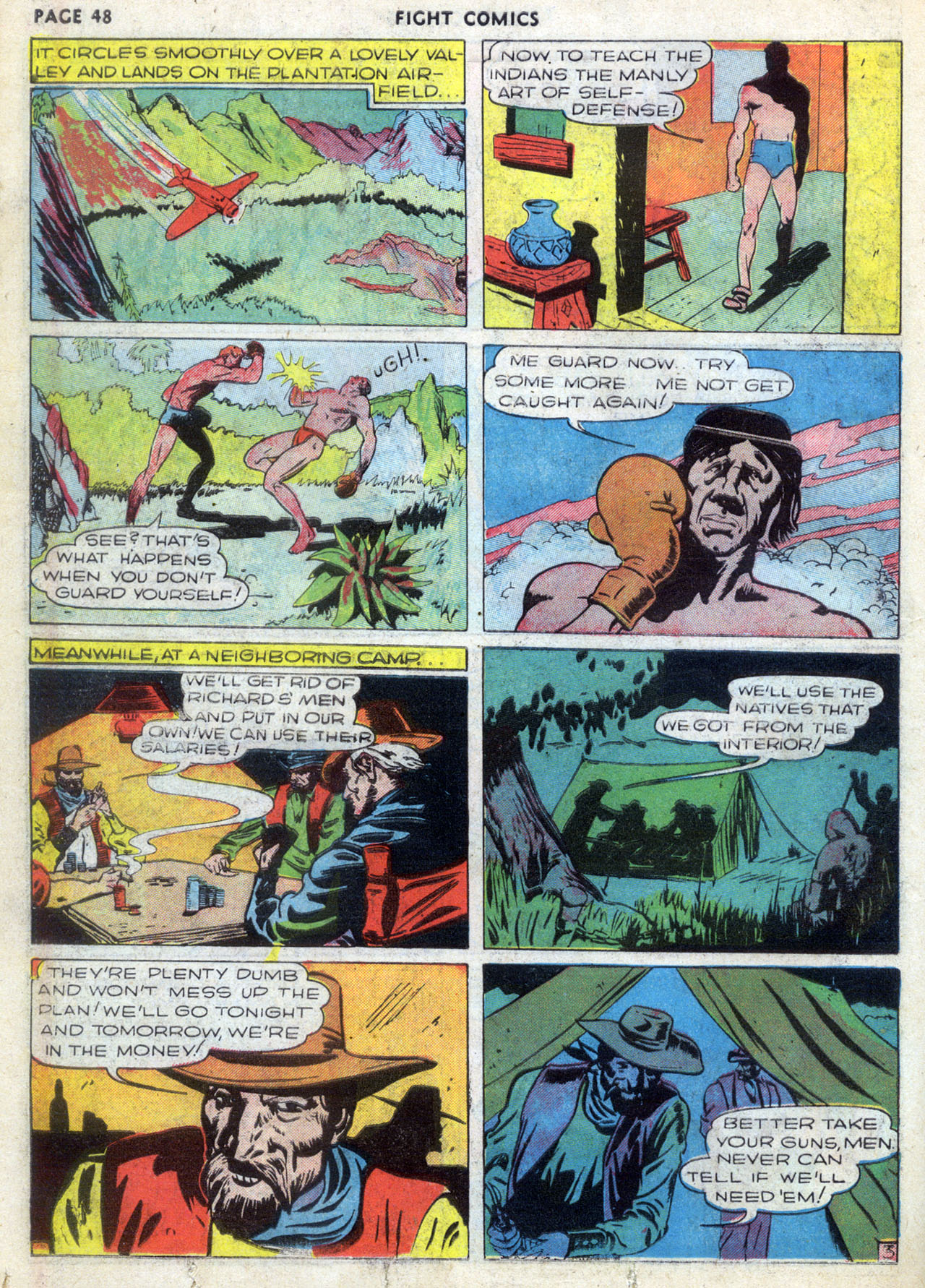 Read online Fight Comics comic -  Issue #9 - 50