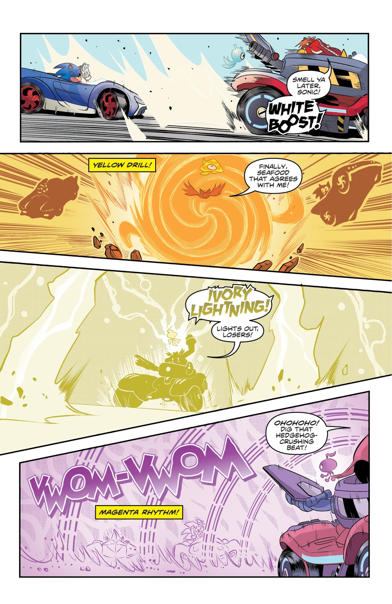 Read online Team Sonic Racing One-Shot comic -  Issue # Full - 10