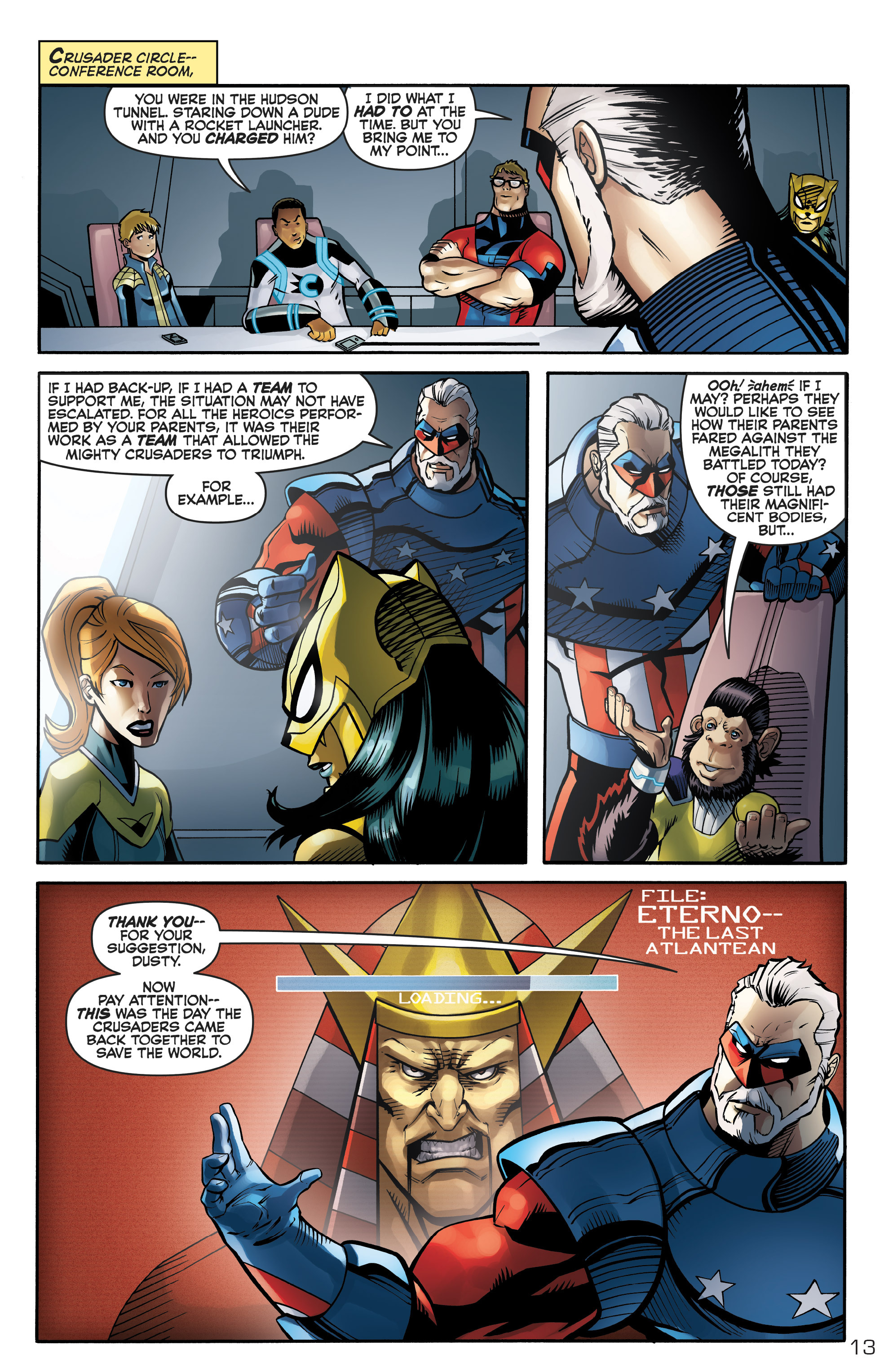 Read online New Crusaders: Legacy comic -  Issue # TPB (Part 1) - 14