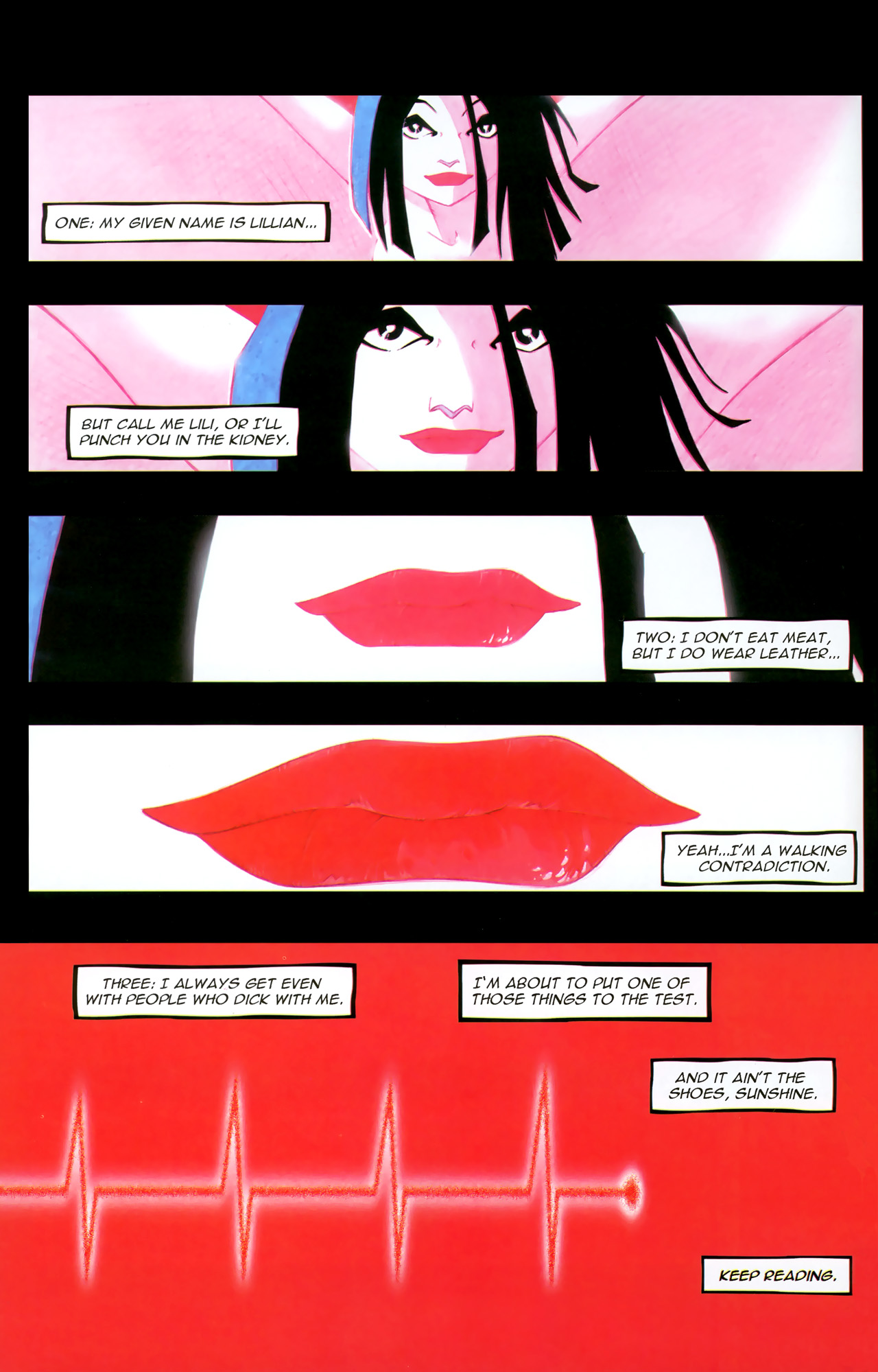Read online Soul Kiss comic -  Issue #1 - 5