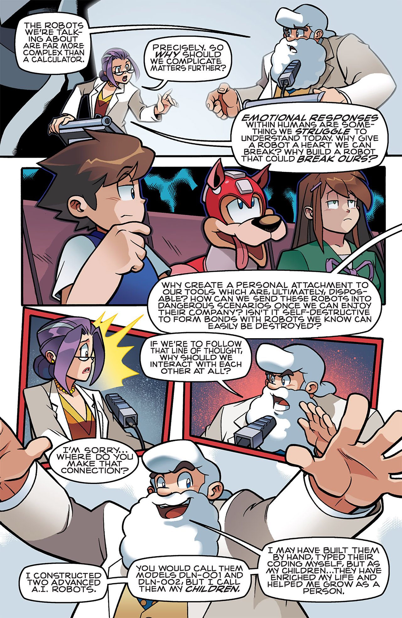 Read online Mega Man comic -  Issue #13 - 14