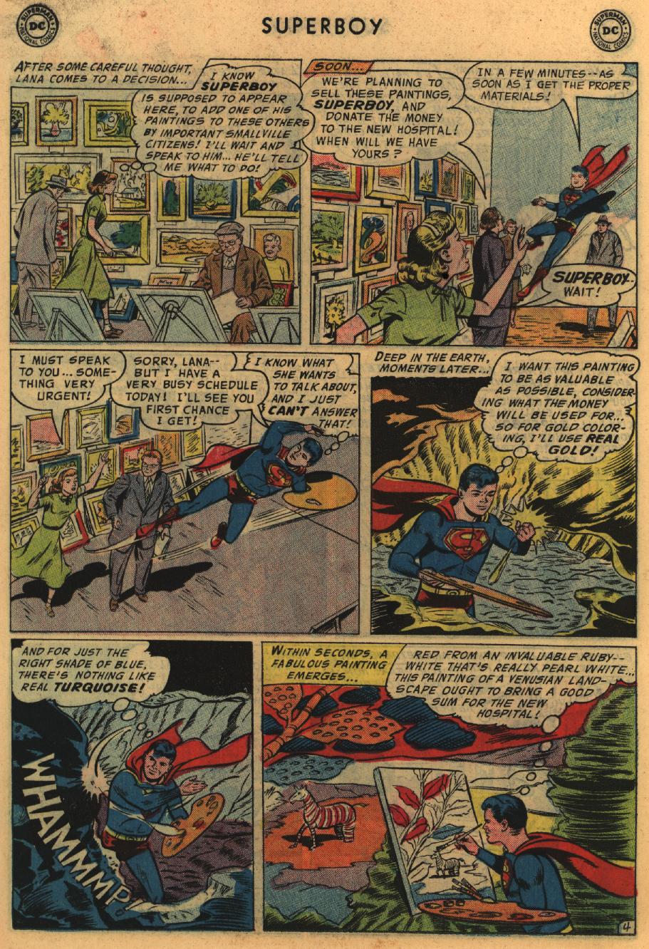 Read online Superboy (1949) comic -  Issue #56 - 15