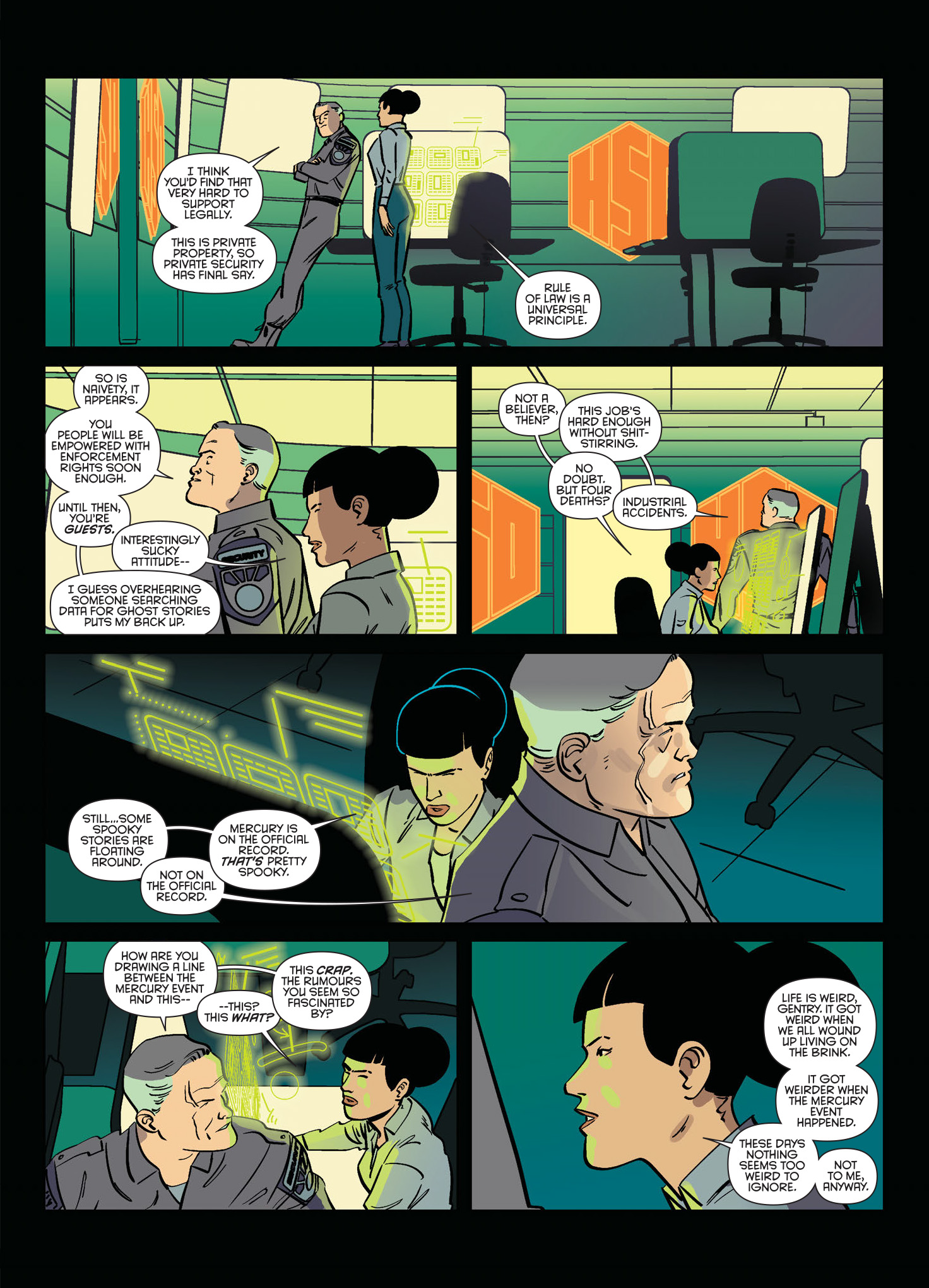 Read online Brink comic -  Issue # TPB 2 - 21