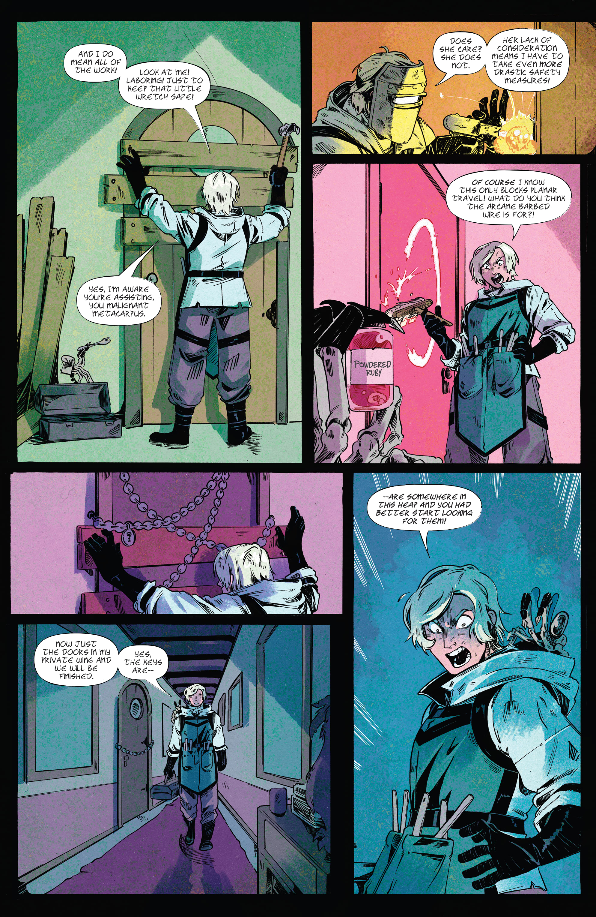 Read online Dungeons & Dragons: Ravenloft – Orphan of Agony Isle comic -  Issue #4 - 16