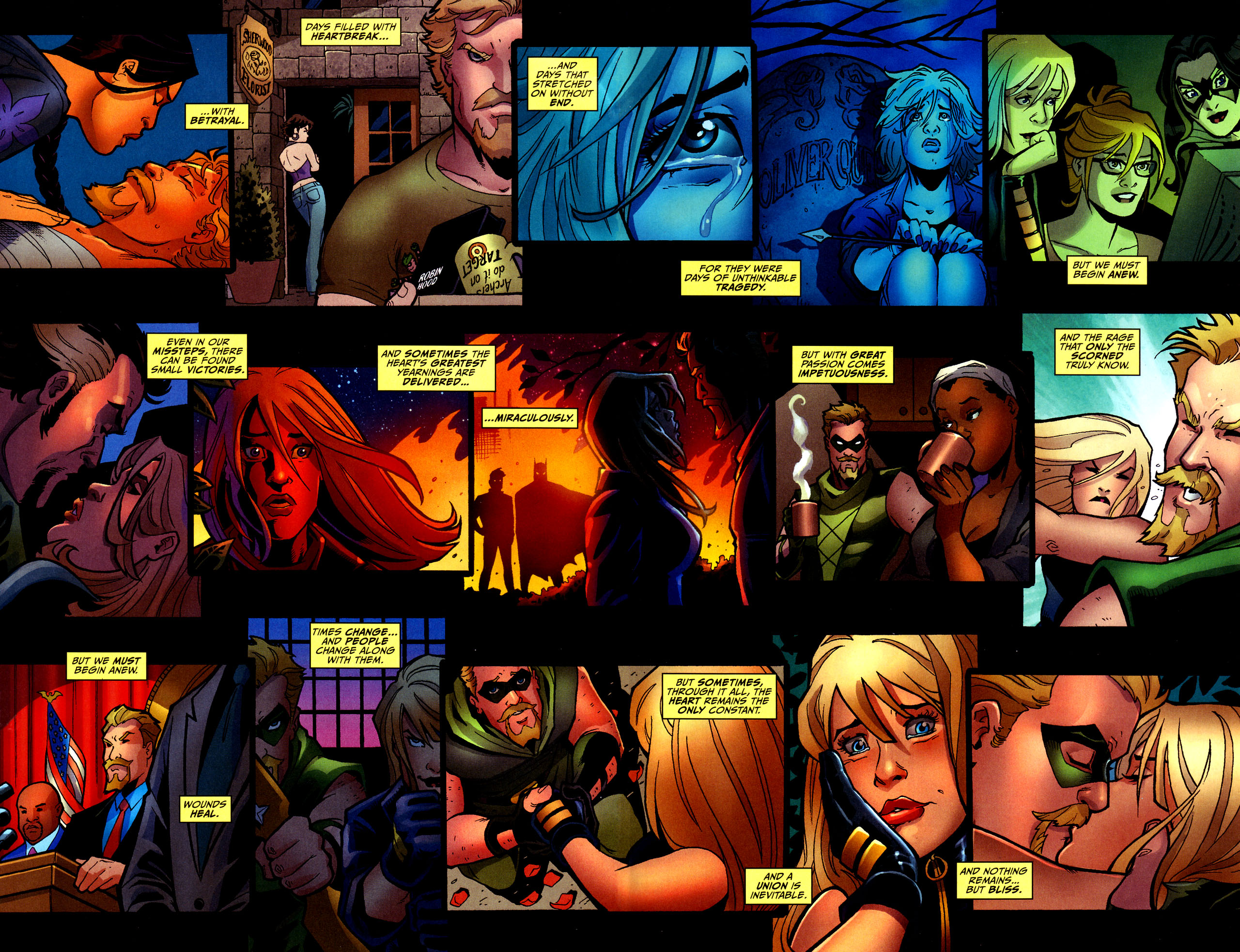 Read online Green Arrow/Black Canary Wedding Special comic -  Issue # Full - 3