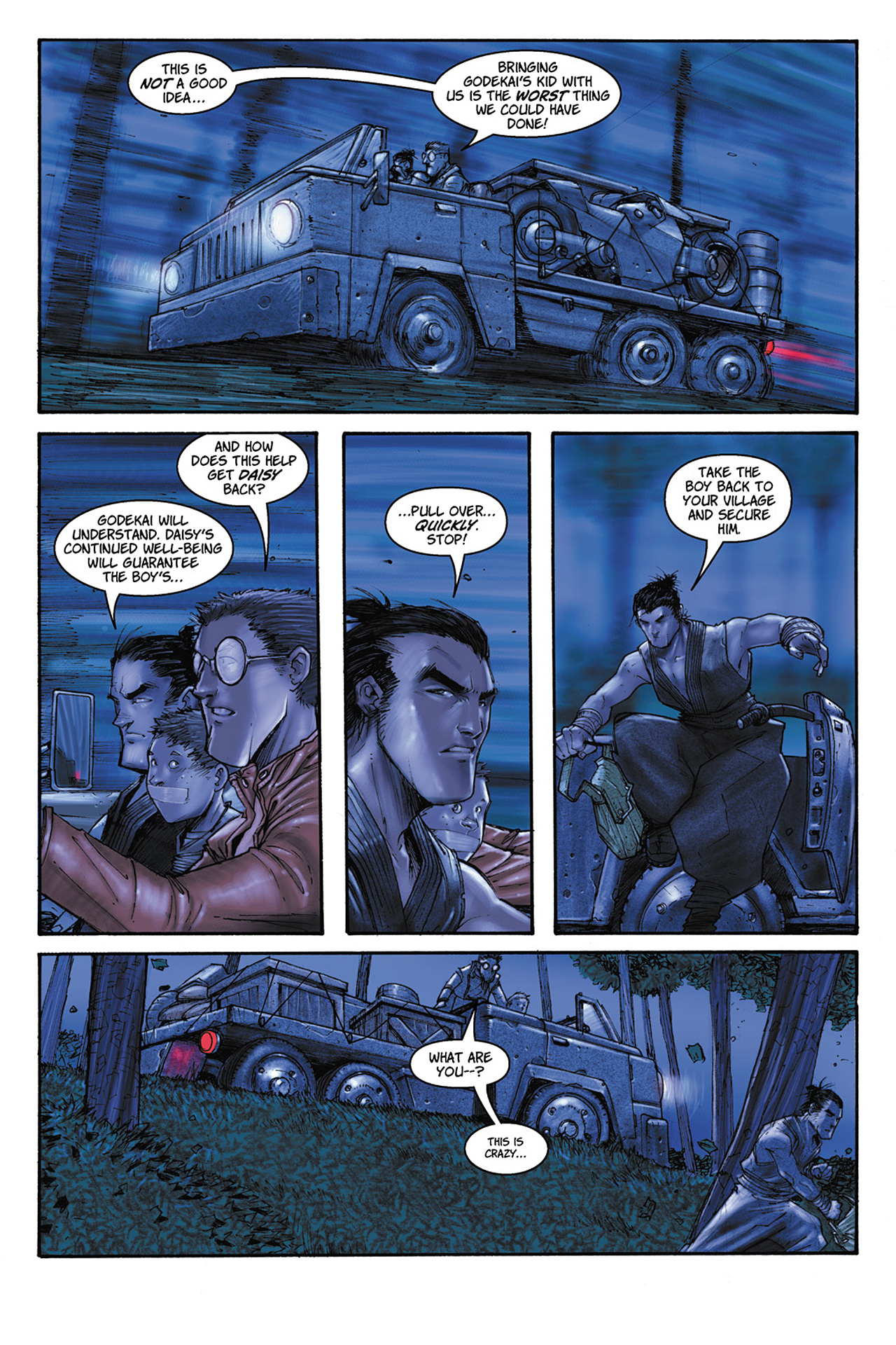 Read online Lone Wolf 2100 comic -  Issue # TPB 1 - 73