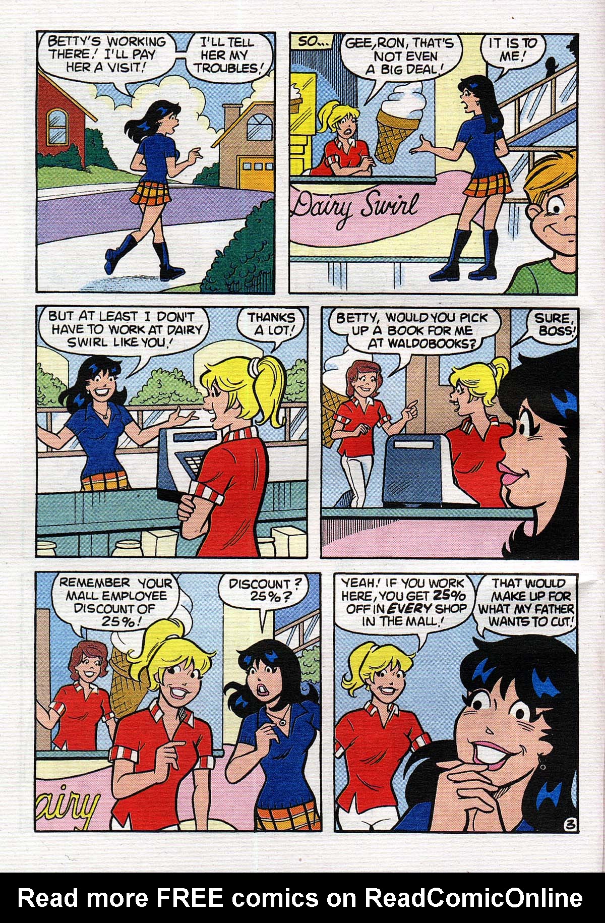 Read online Betty and Veronica Digest Magazine comic -  Issue #151 - 37