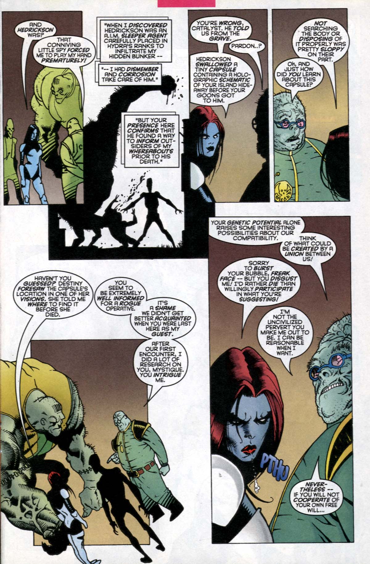 Read online Sabretooth and Mystique comic -  Issue #3 - 13