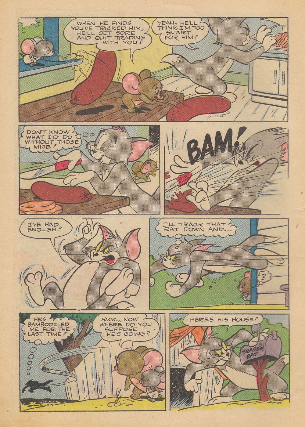 Read online Tom & Jerry Comics comic -  Issue #146 - 10