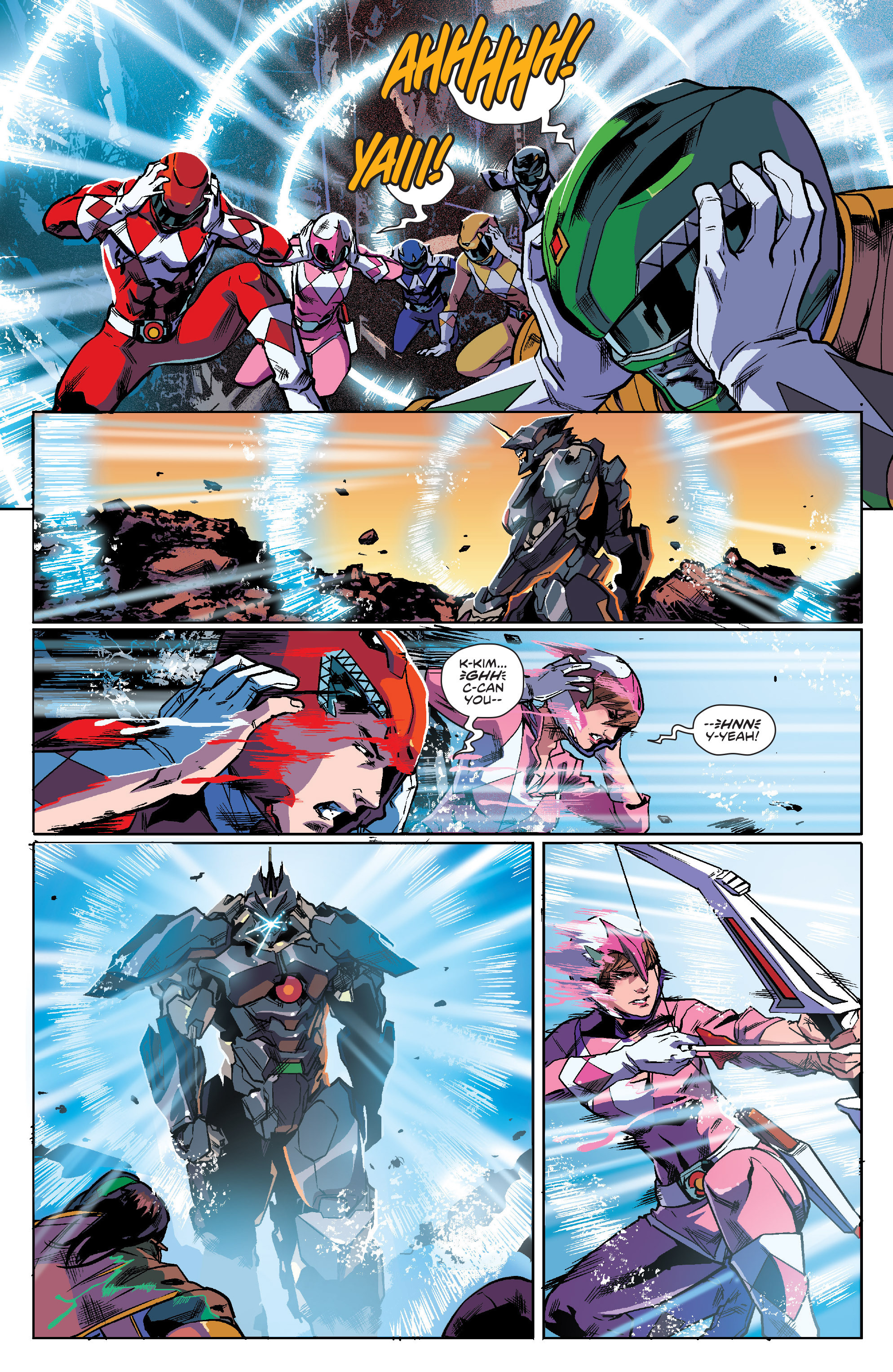 Read online Mighty Morphin Power Rangers comic -  Issue #6 - 7