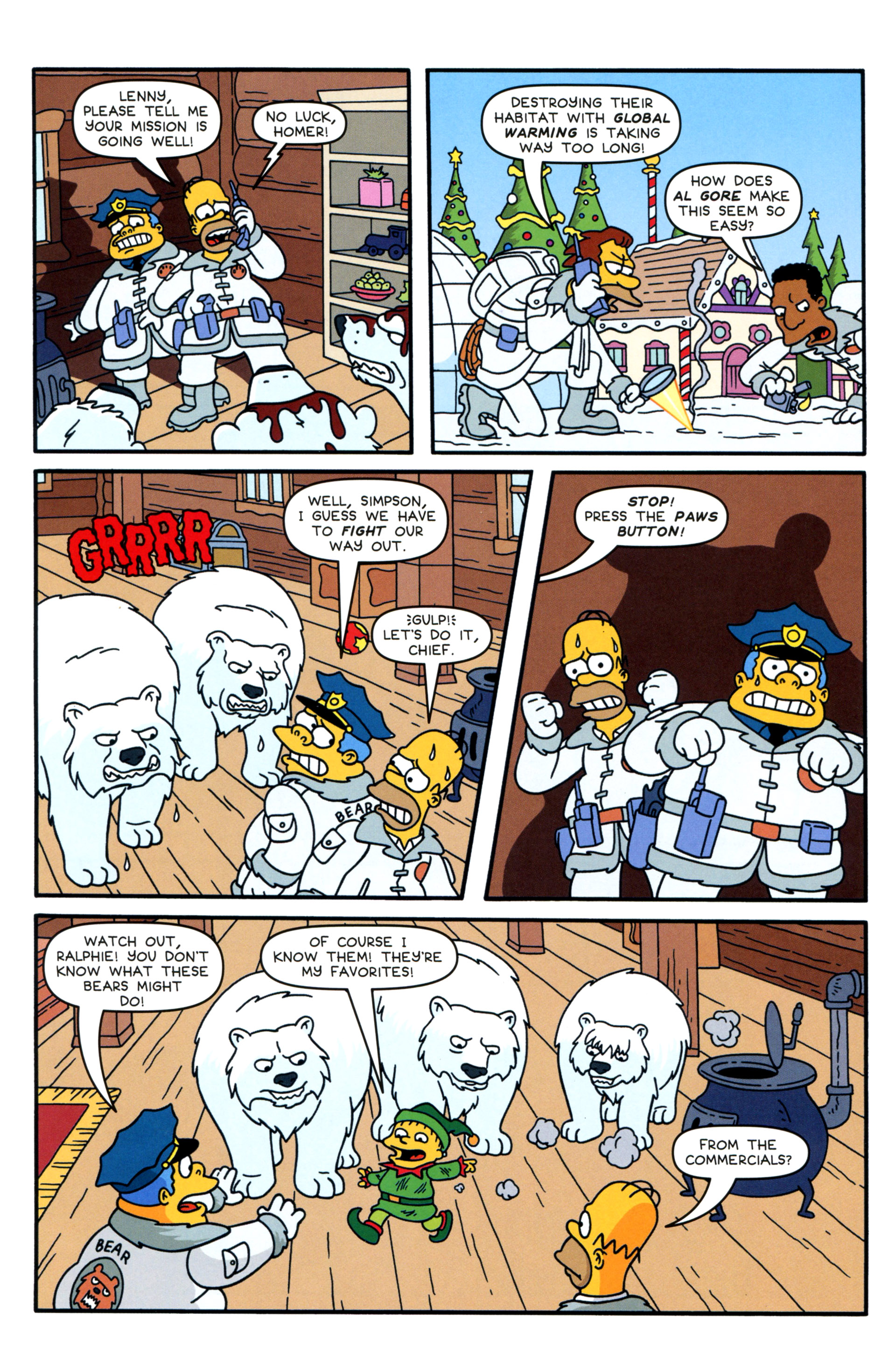 Read online The Simpsons Winter Wingding comic -  Issue #8 - 11