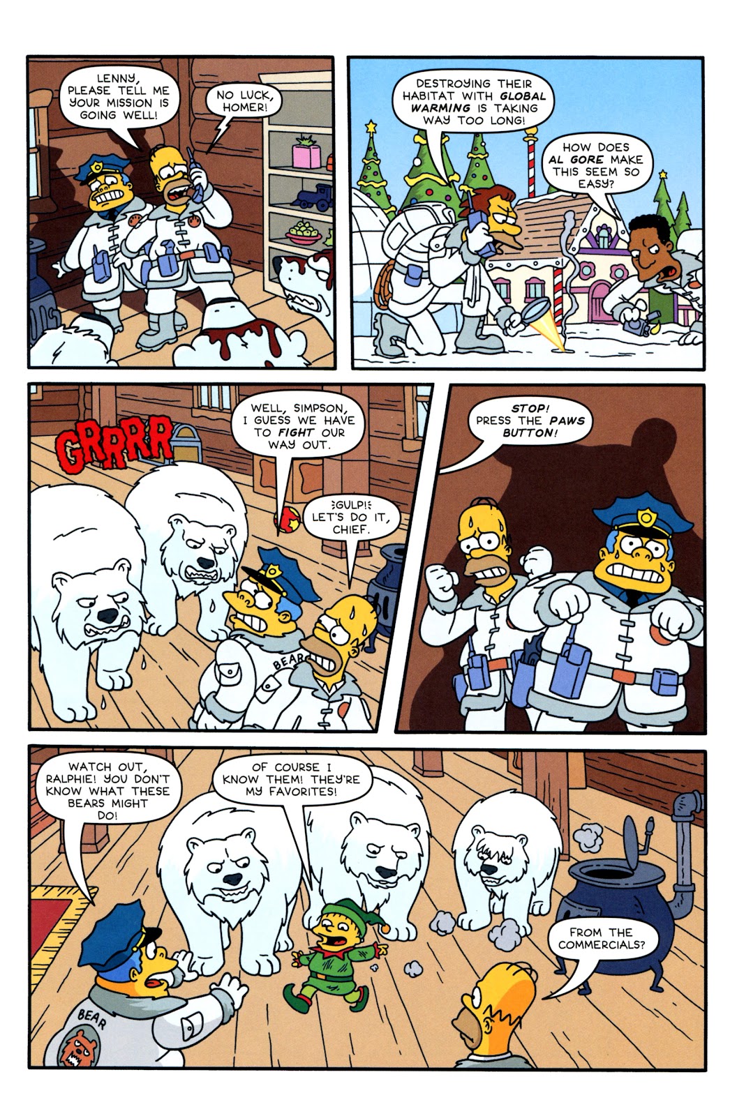 The Simpsons Winter Wingding issue 8 - Page 11