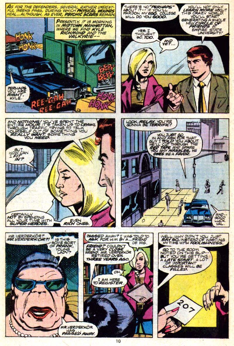 The Defenders (1972) Issue #51 #52 - English 8