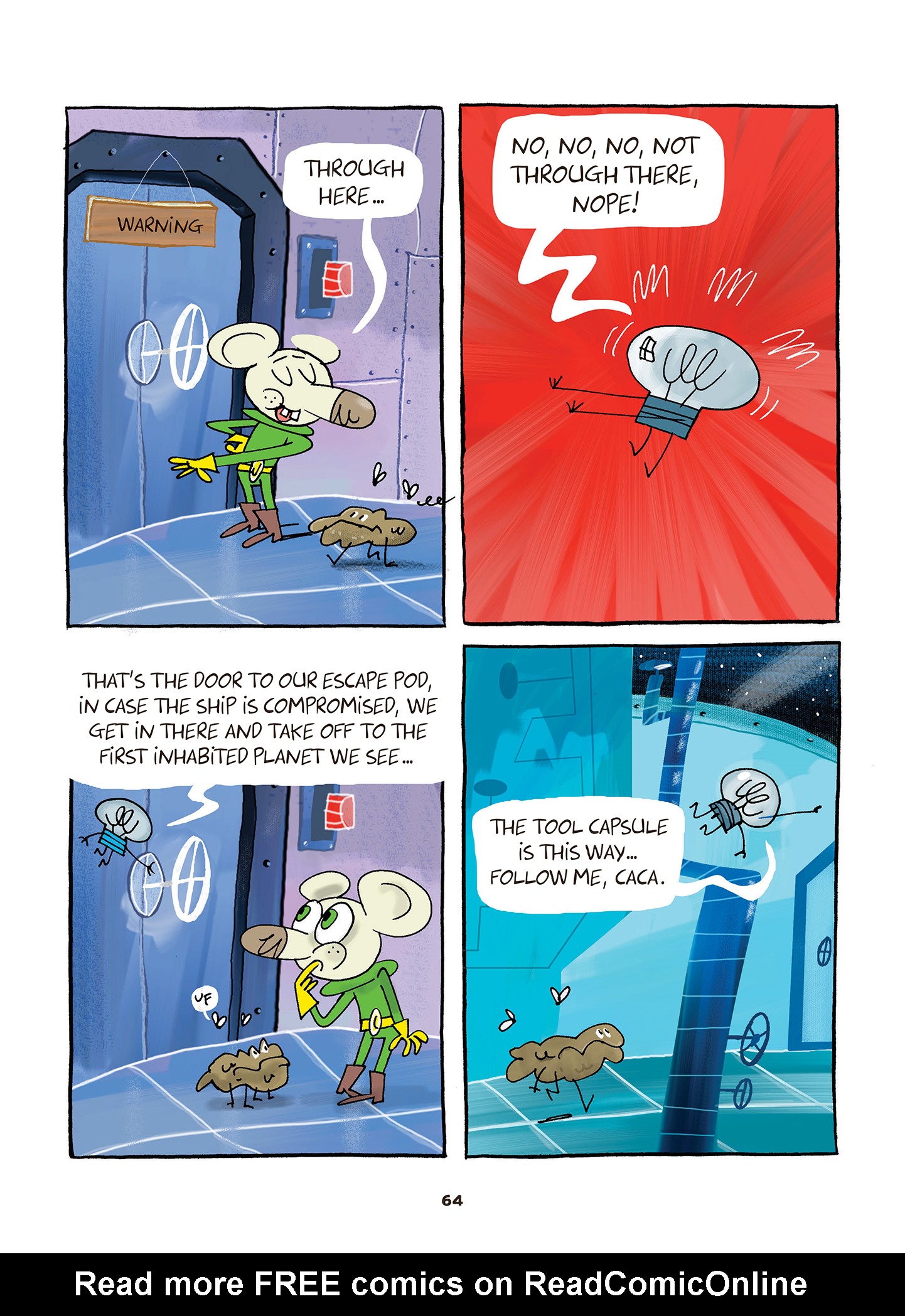 Read online Astro Mouse and Light Bulb comic -  Issue # TPB - 66