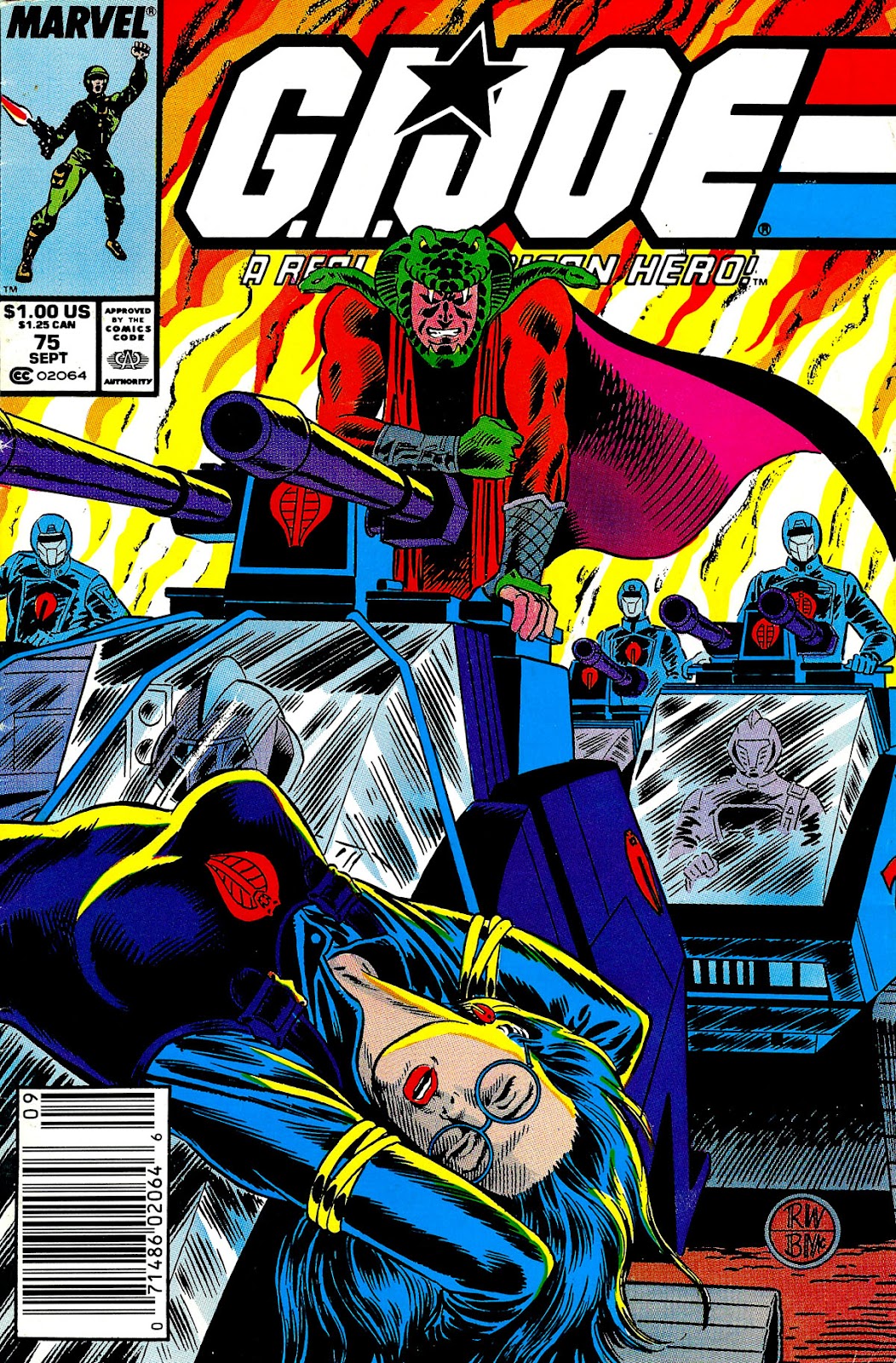 G.I. Joe: A Real American Hero issue 75 - Page 1