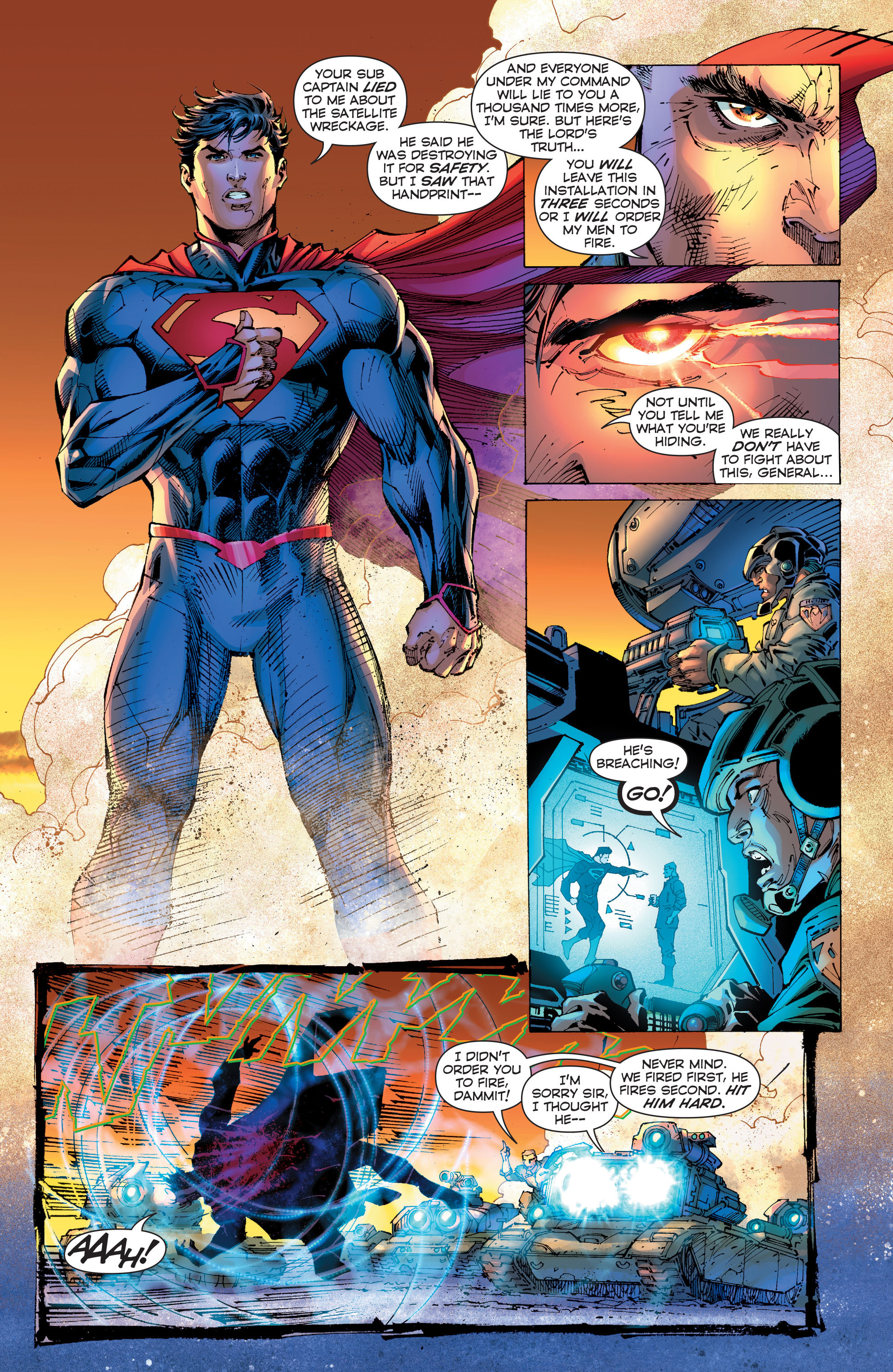 Read online Superman Unchained (2013) comic -  Issue #2 - 15