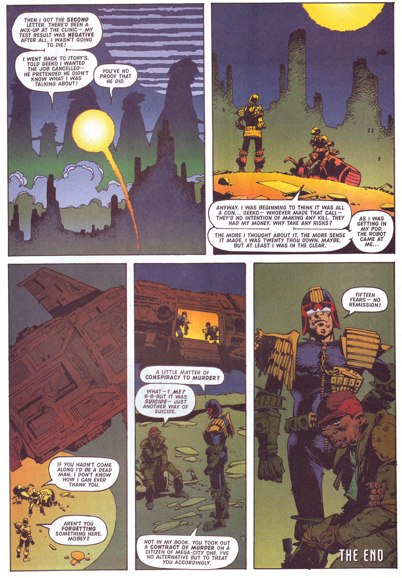 Read online Judge Dredd Megazine (vol. 3) comic -  Issue #50 - 17