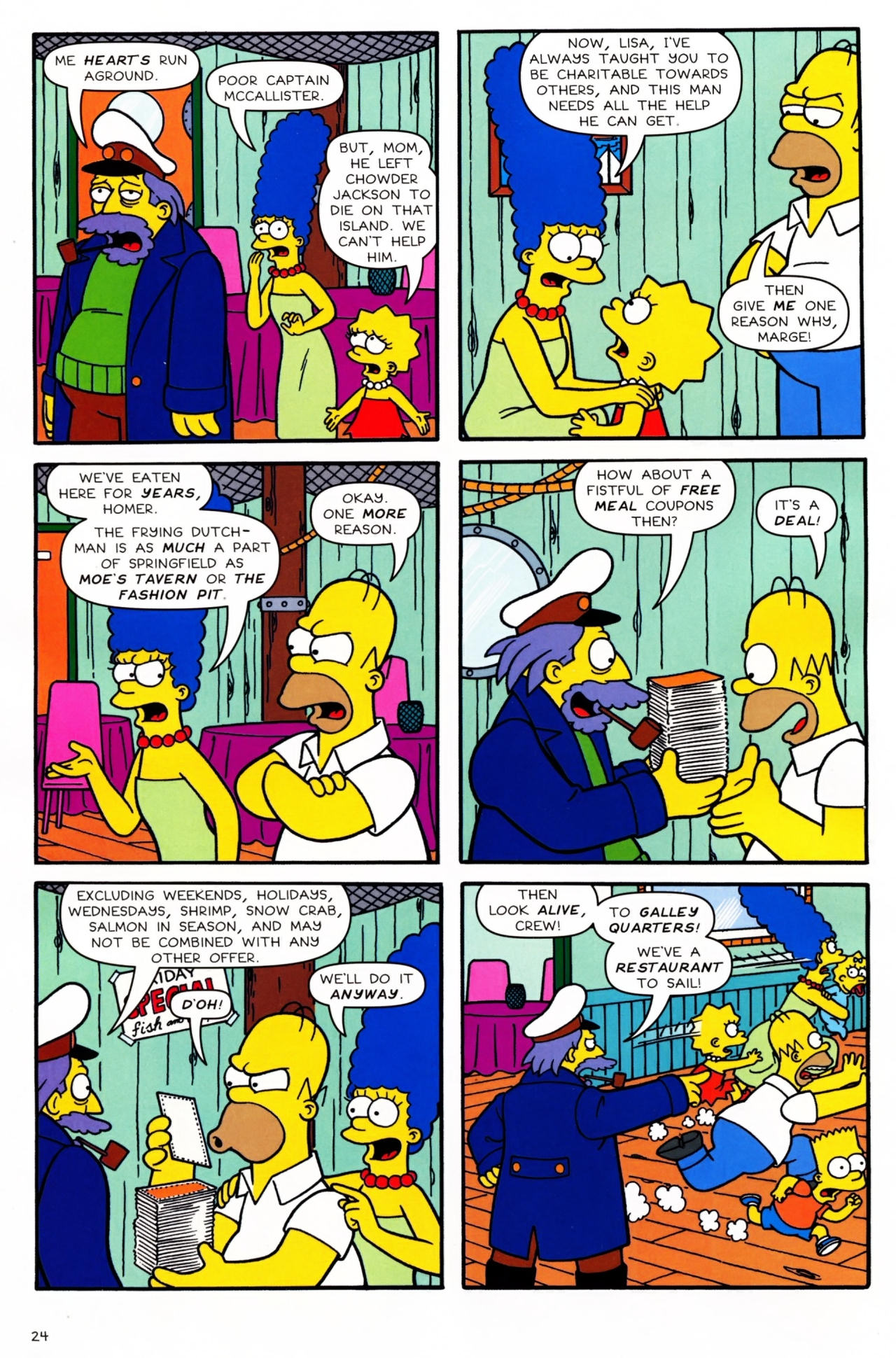 Read online Simpsons Comics comic -  Issue #142 - 25