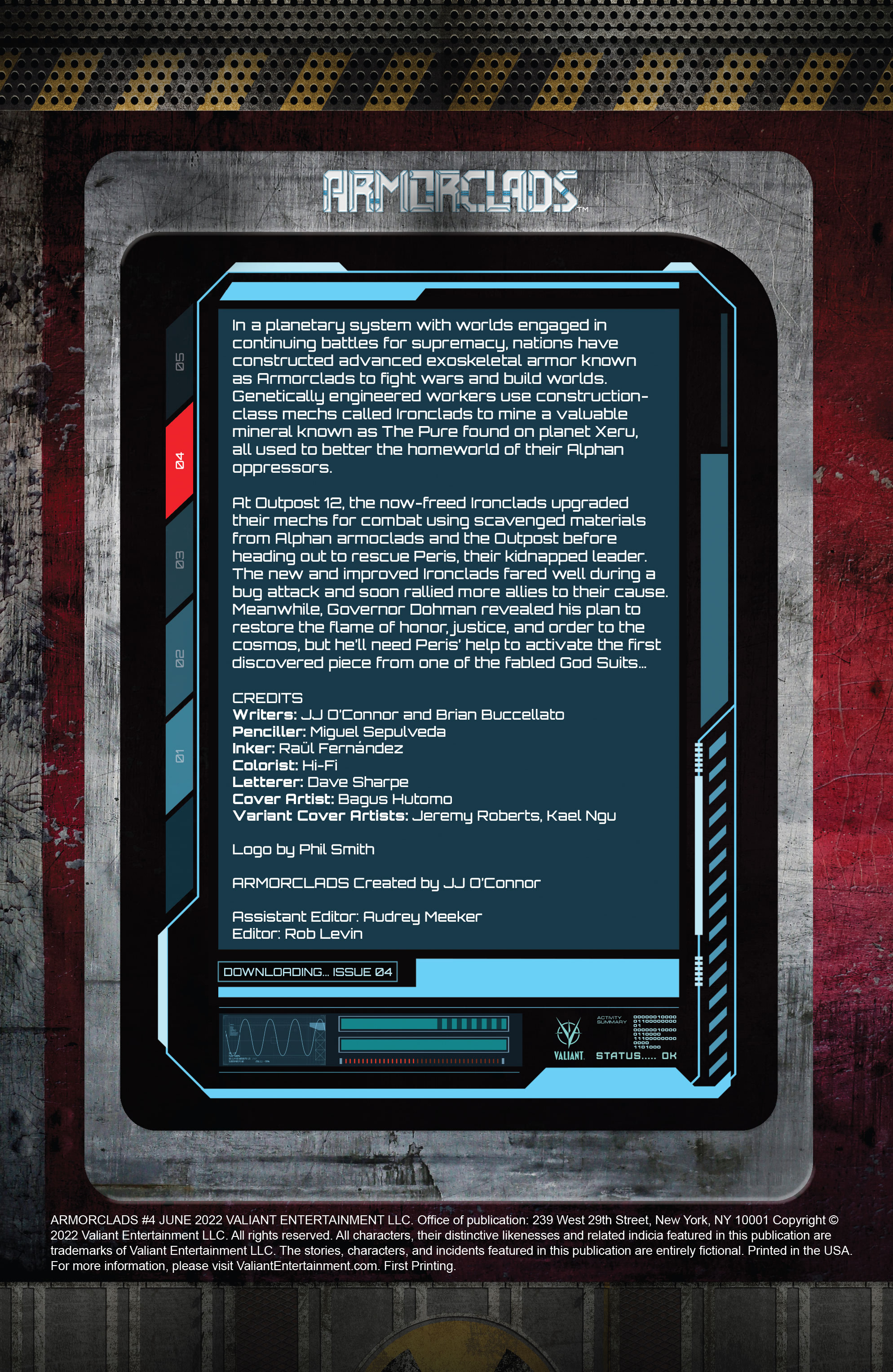 Read online Armorclads comic -  Issue #4 - 2