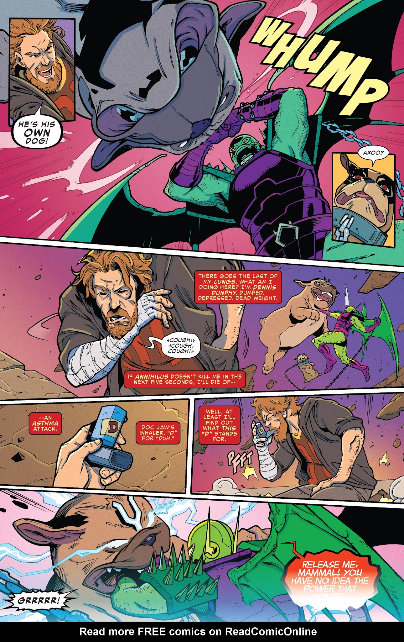 Read online Lockjaw comic -  Issue #4 - 14