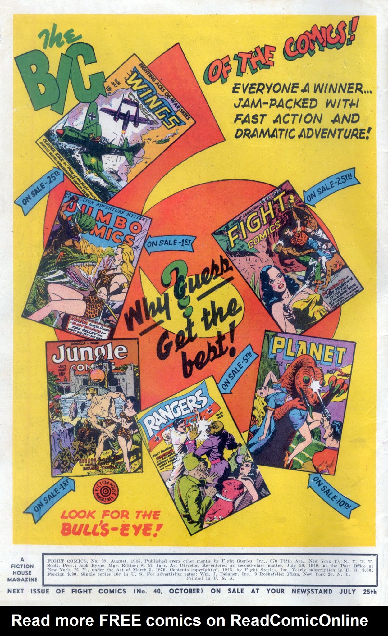 Read online Fight Comics comic -  Issue #39 - 2