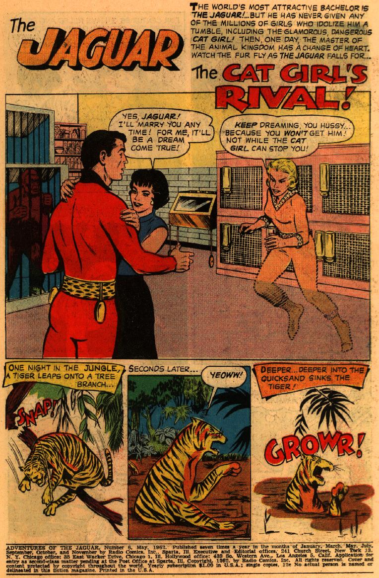 Read online Adventures of the Jaguar comic -  Issue #6 - 3