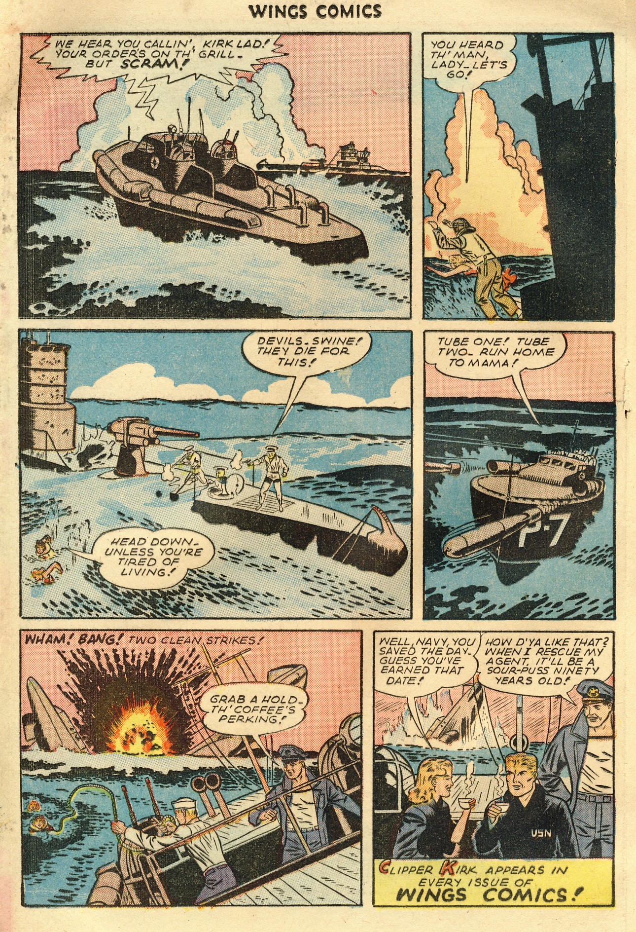 Read online Wings Comics comic -  Issue #59 - 28