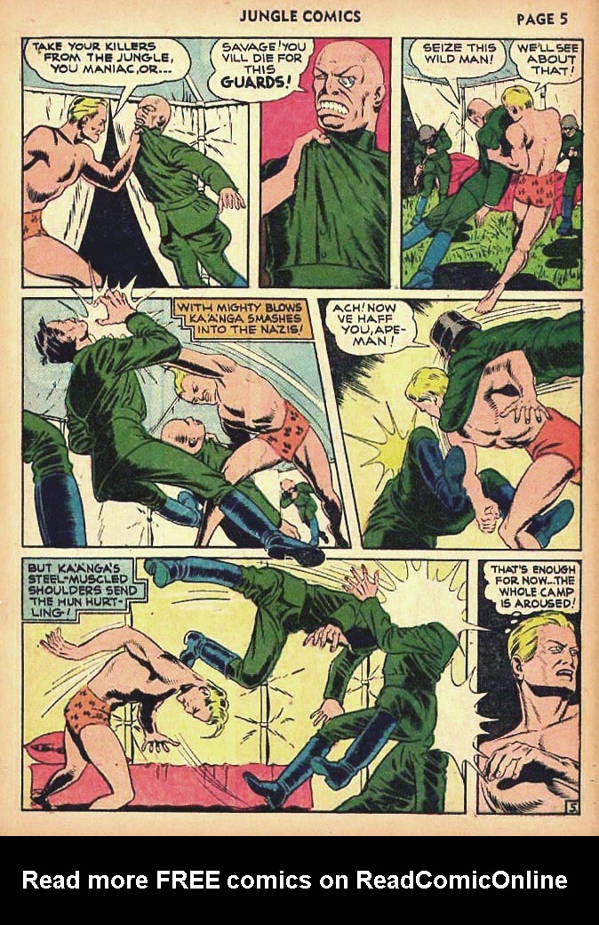 Read online Jungle Comics comic -  Issue #24 - 7