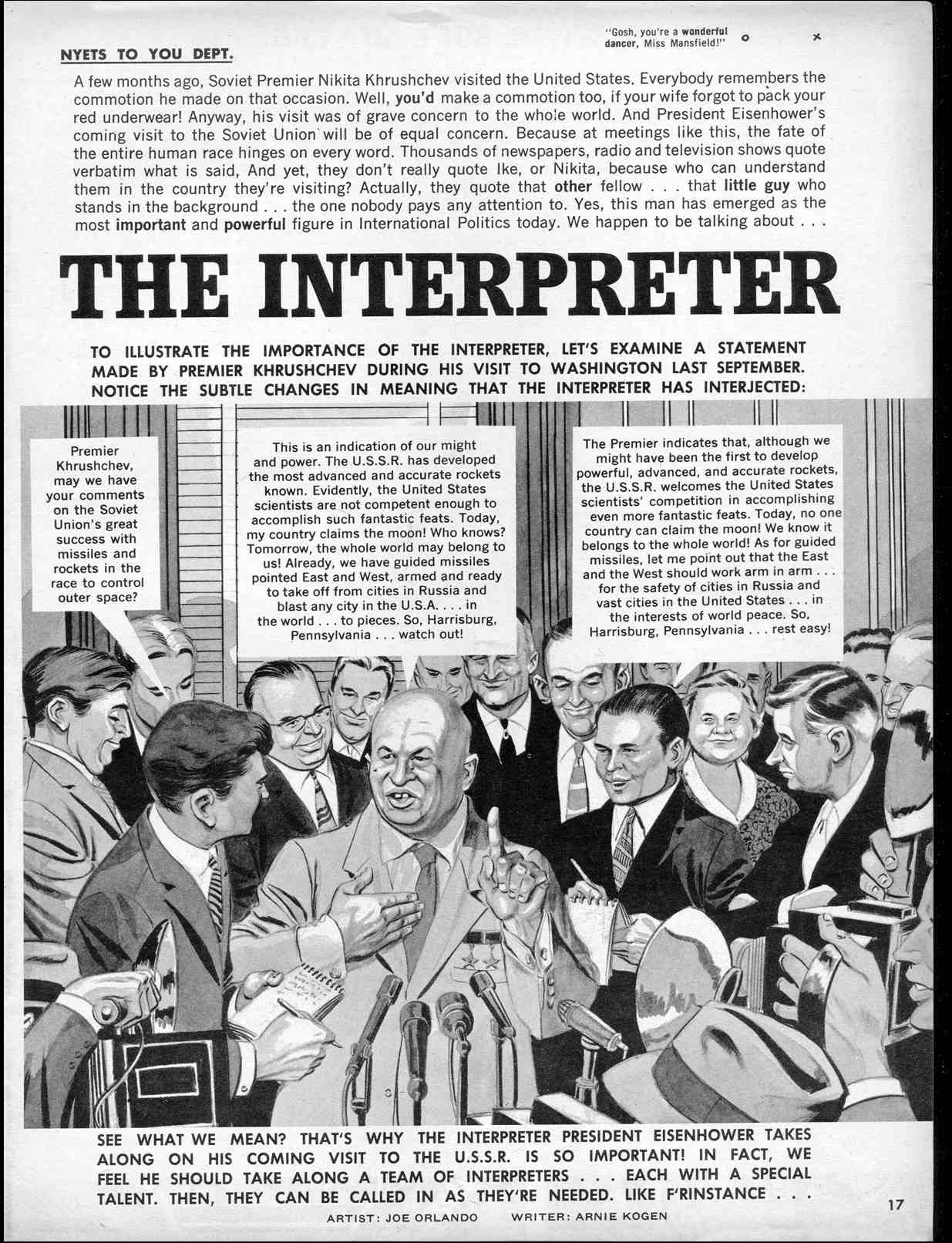 Read online MAD comic -  Issue #54 - 19